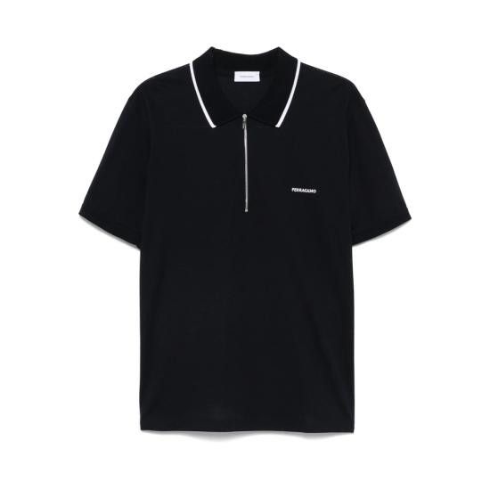 Salvatore Ferragamo SALVATORE FERRAGAMO Men Polo Shirts 144797 0784281 BLU BLUE Size US M / EU 48-50 / 2 - 1 Thumbnail