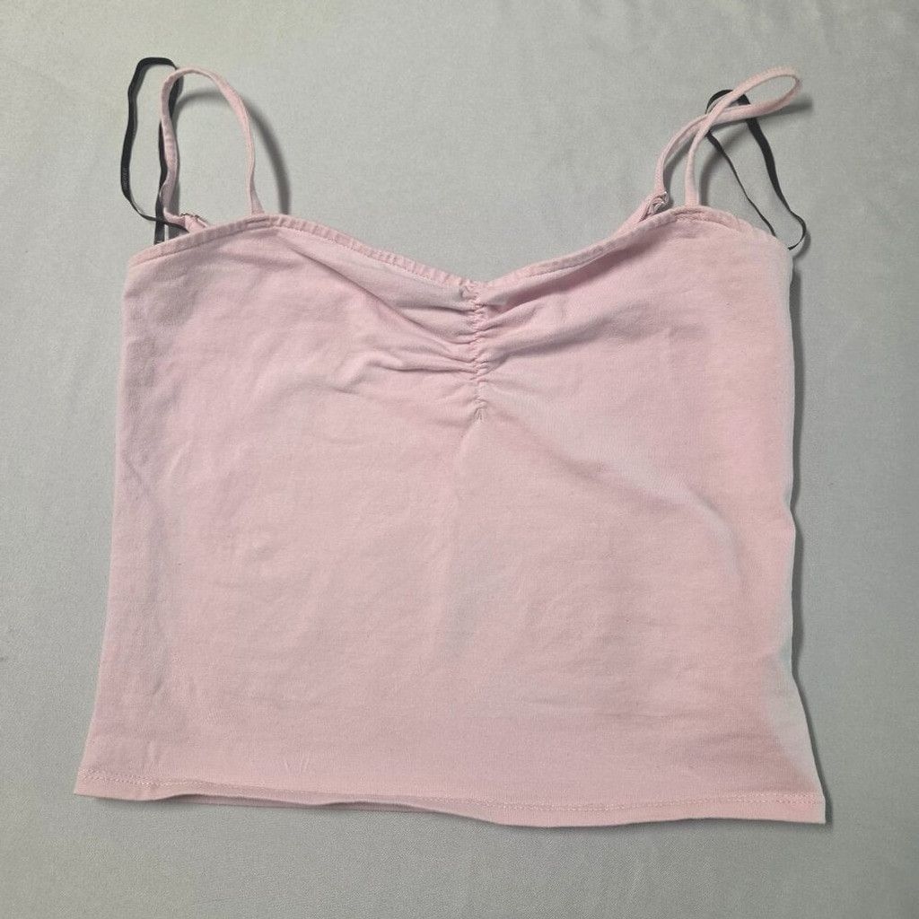 Forever 21 Forever 21 Pink Spaghetti Strap Camisole–Size Small,Soft y2k Size M / US 6-8 / IT 42-44 - 1 Thumbnail