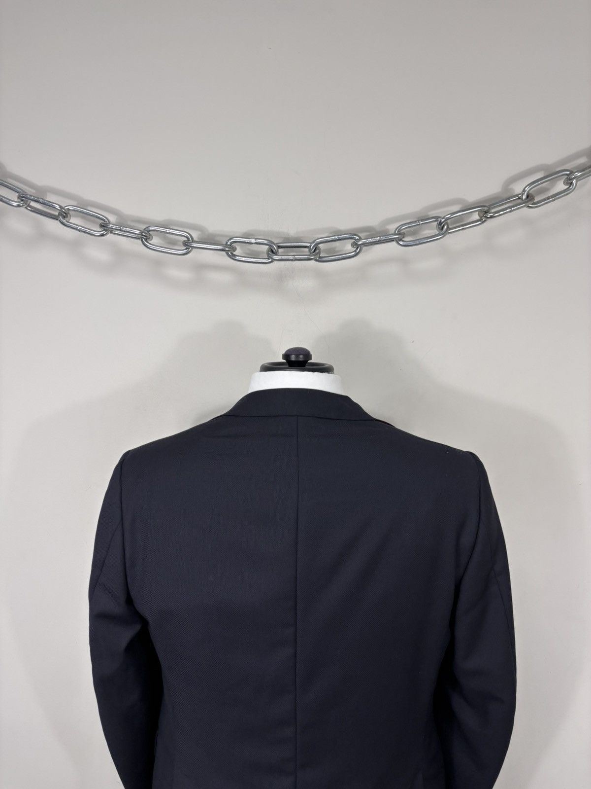 Tombolini Tombolini Men’s Navy Blue Wool Blazer Jacket Size 42R - 12 Thumbnail