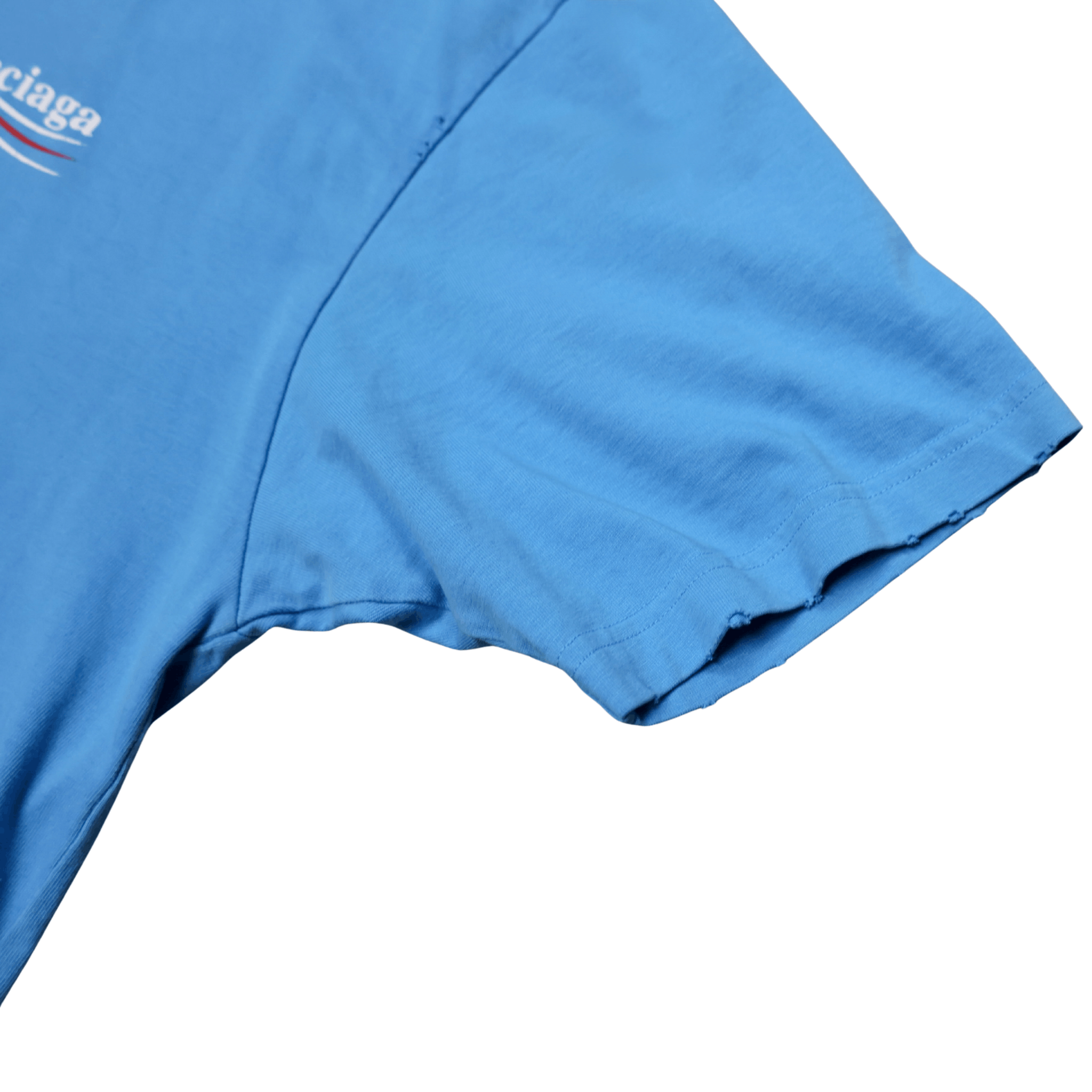 Balenciaga Balenciaga Blue Political Presidential Campaign Logo T Shirt Size US XS / EU 42 / 0 - 5 Thumbnail