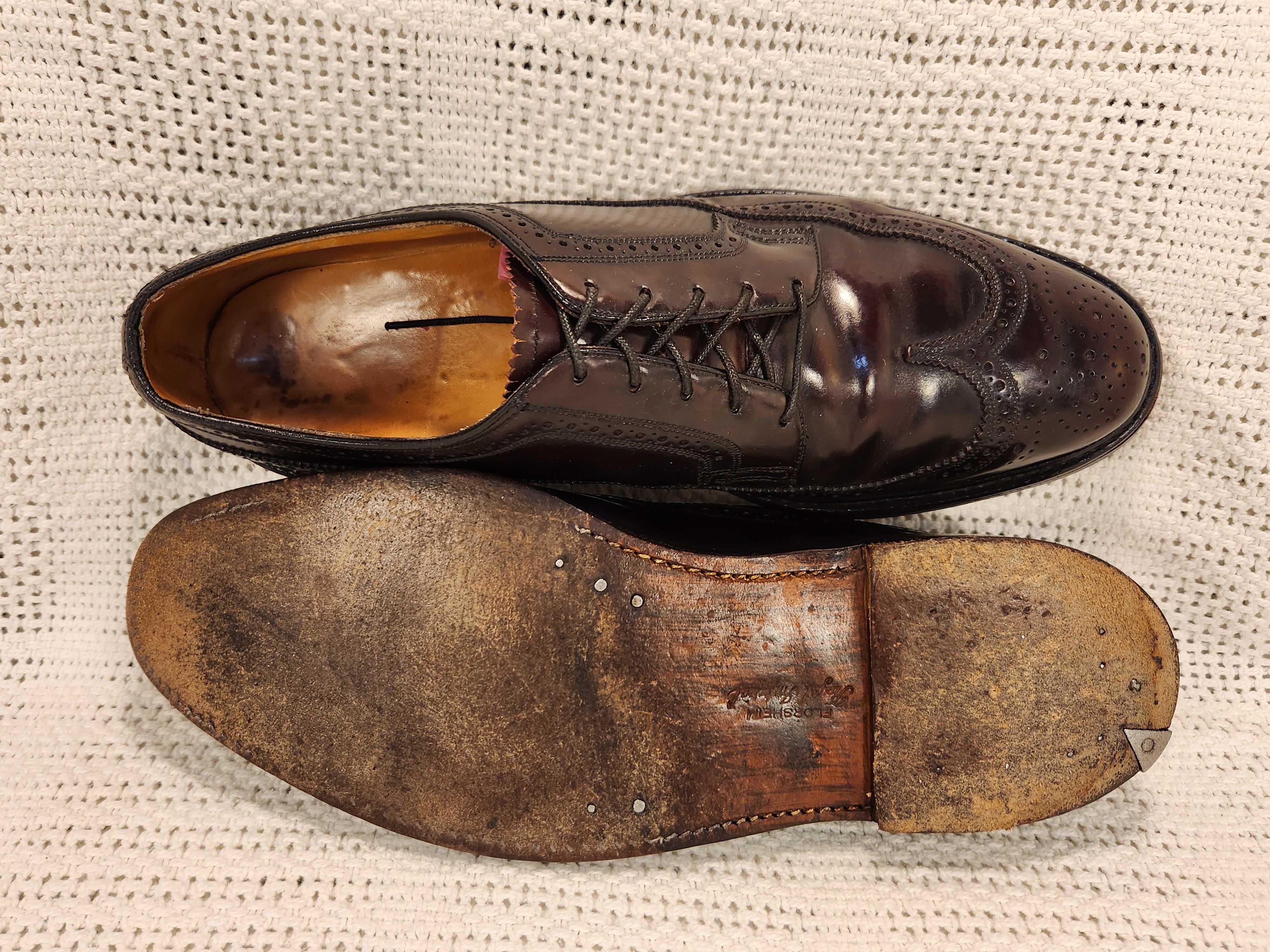 Florsheim ROYAL IMPERIAL black cherry Size US 11 / EU 44 - 9 Thumbnail