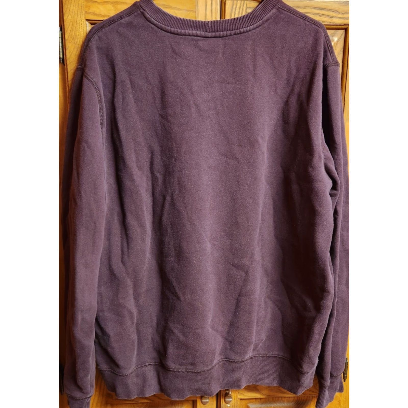 Nike VINTAGE Nike Sweatshirt Men's 2XL Purple Embroidered Swoosh Crewneck Size US XXL / EU 58 / 5 - 7 Thumbnail
