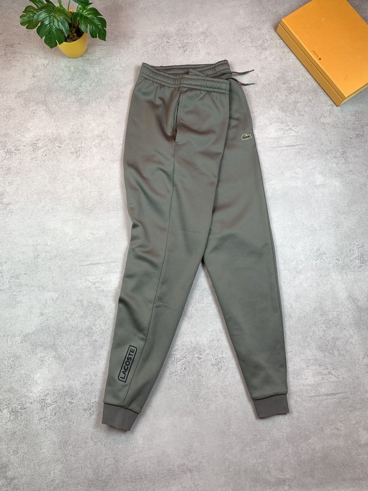 Lacoste Lacoste Fleece Pants Mens Grey Size M Size US 31 - 5 Thumbnail