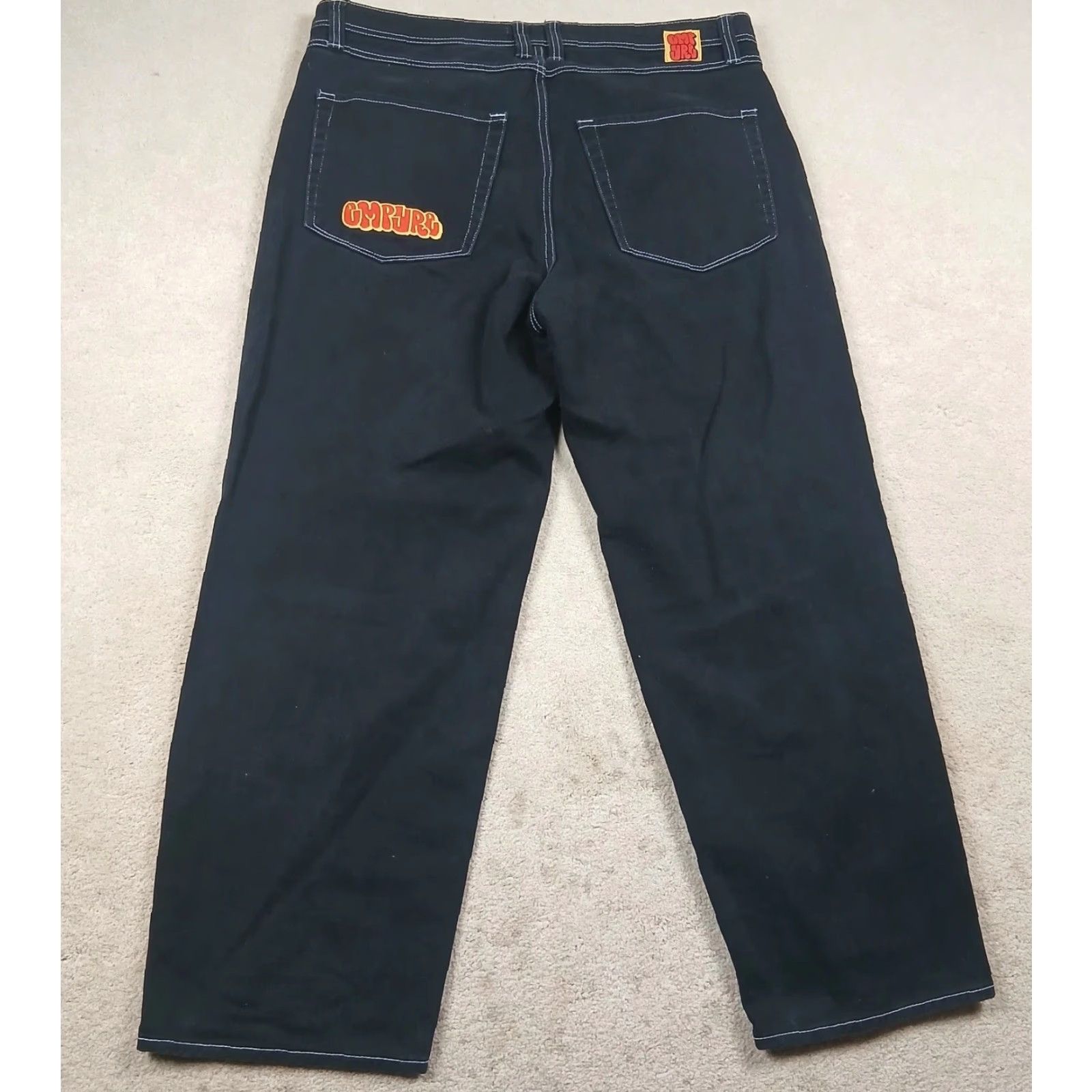 Empyre VINTAGE Empyre Jeans Mens 36x30 Black Baggy JNCO Y2K Shirt? Size US 36 / EU 52 - 2 Thumbnail