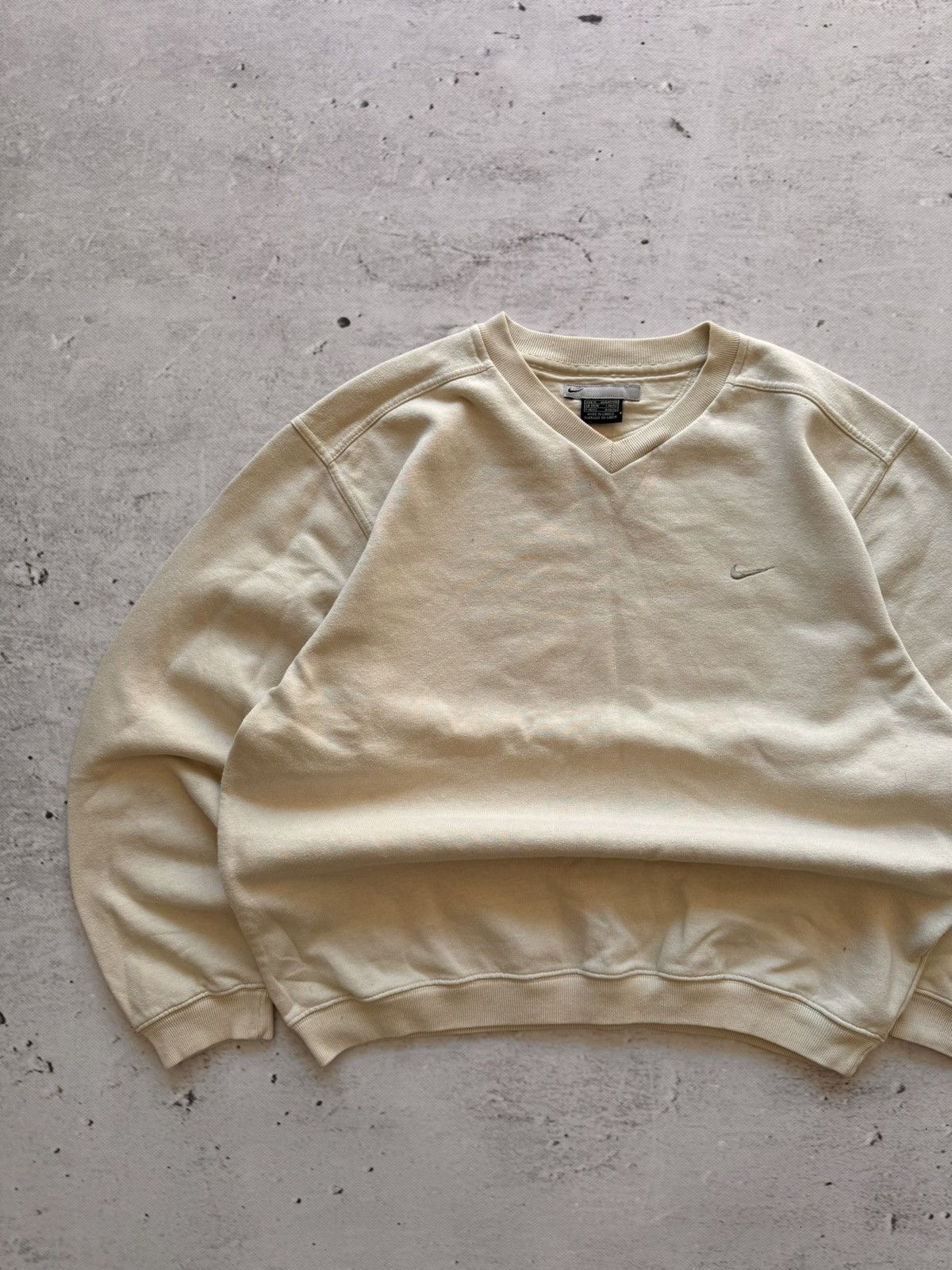 Nike × Vintage NIKE VINTAGE BASIC LOGO OVERSIZE BOXY SWEATSHIRT Size US M / EU 48-50 / 2 - 2 Thumbnail