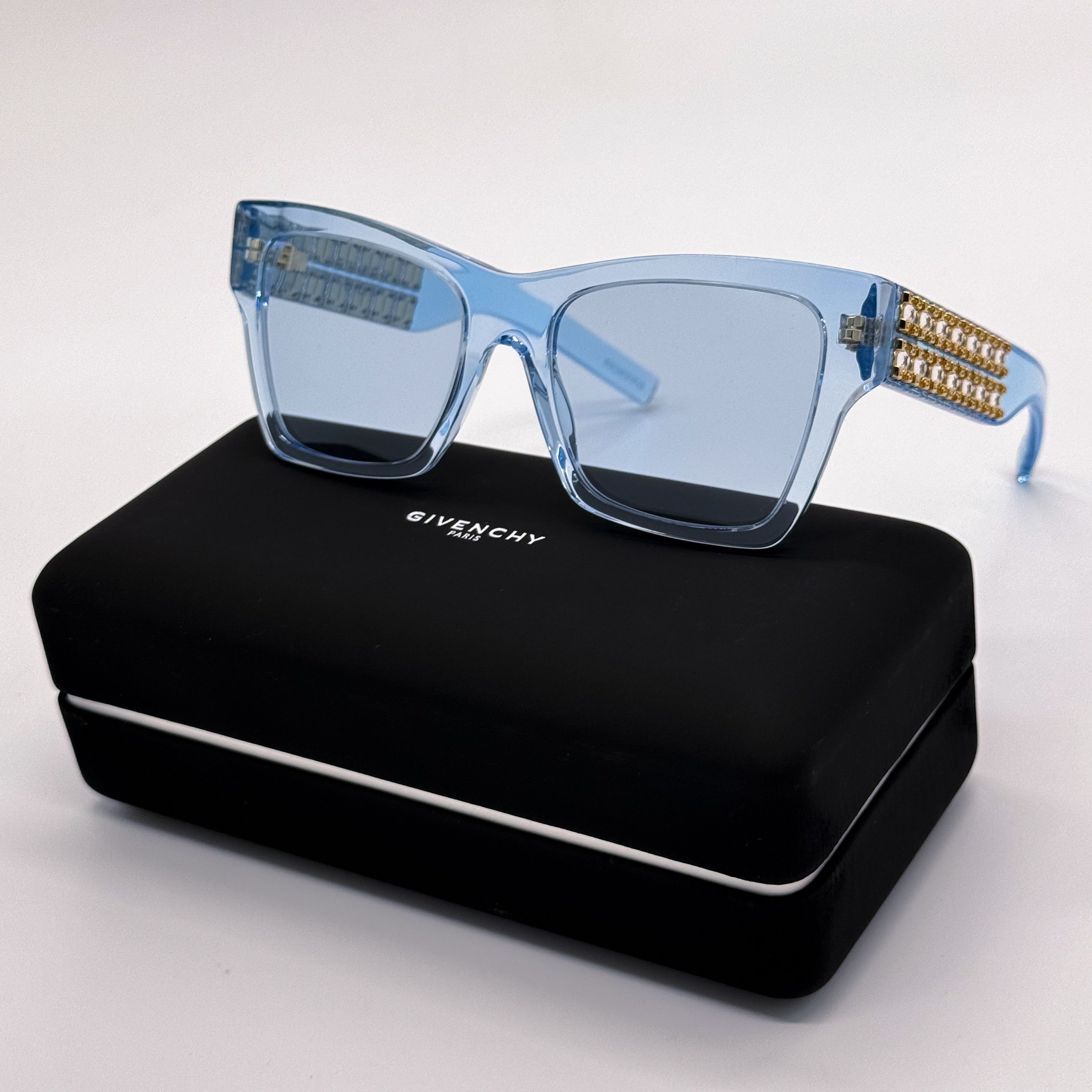 Givenchy NEW GIVENCHY GV40076I 84V BLUE WOMEN SUNGLASSES GIVENCHY Size ONE SIZE - 1 Thumbnail
