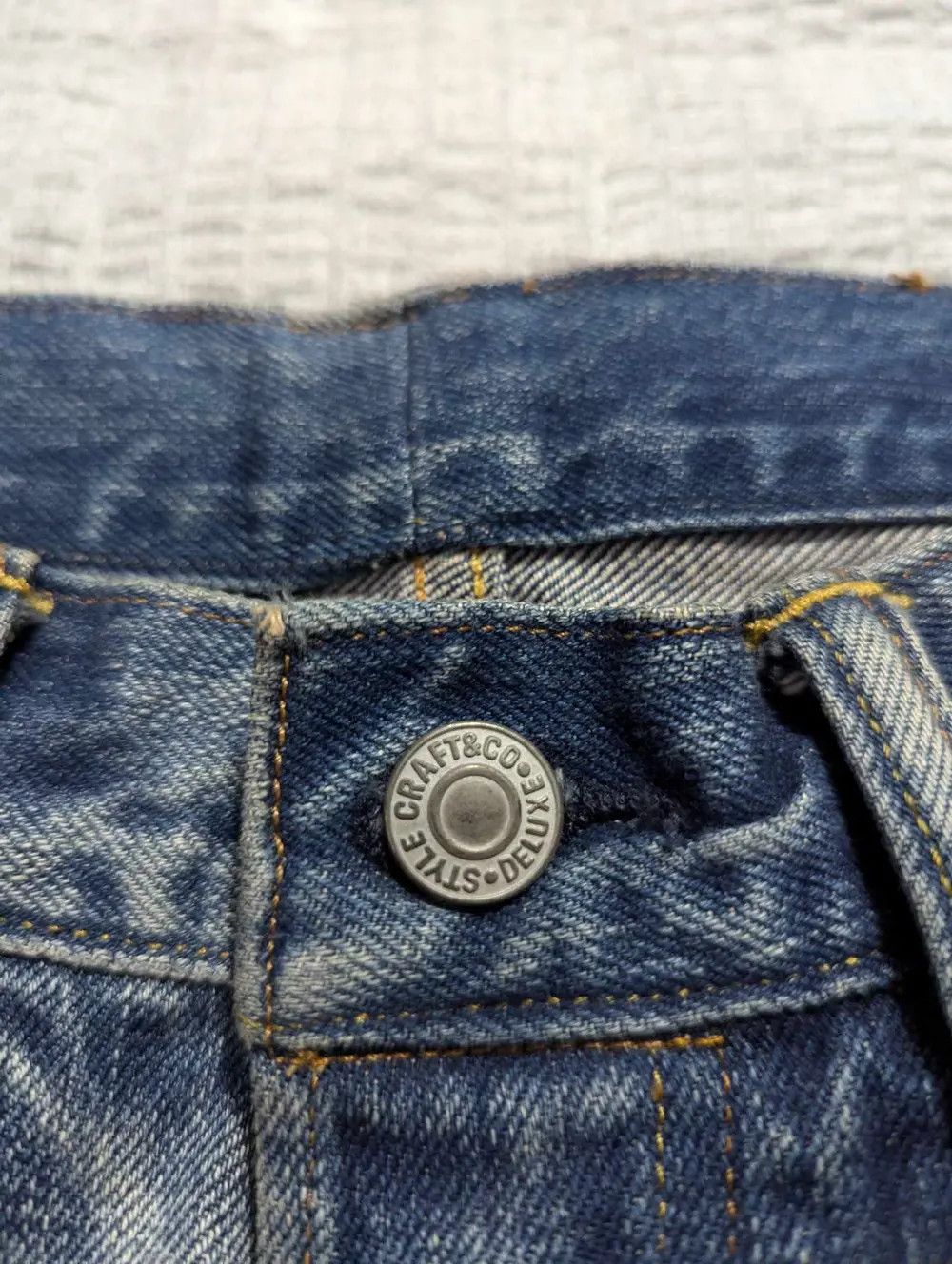 Evisu Evisu Japan Destroyed Seagull Denim Size US 29 - 12 Thumbnail