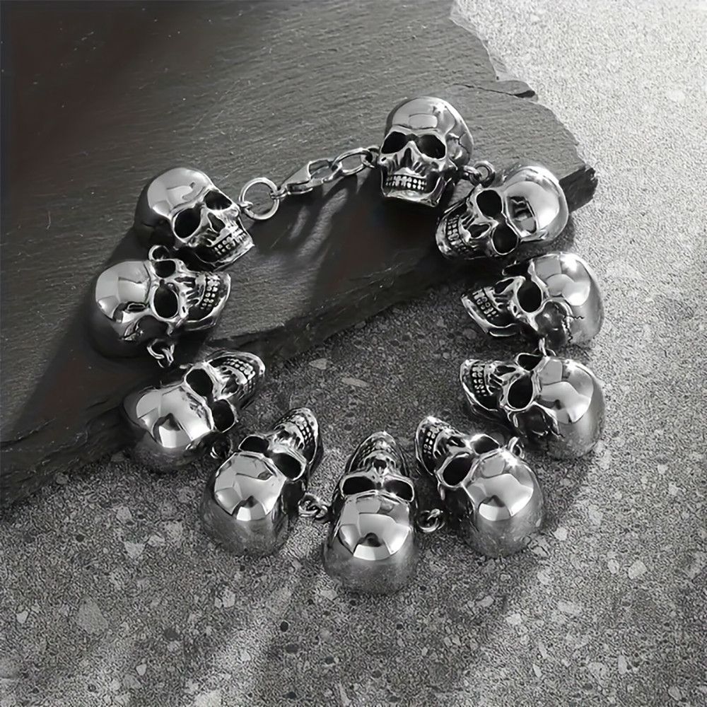 Jewelry Skull Bracelet Size ONE SIZE - 3 Thumbnail