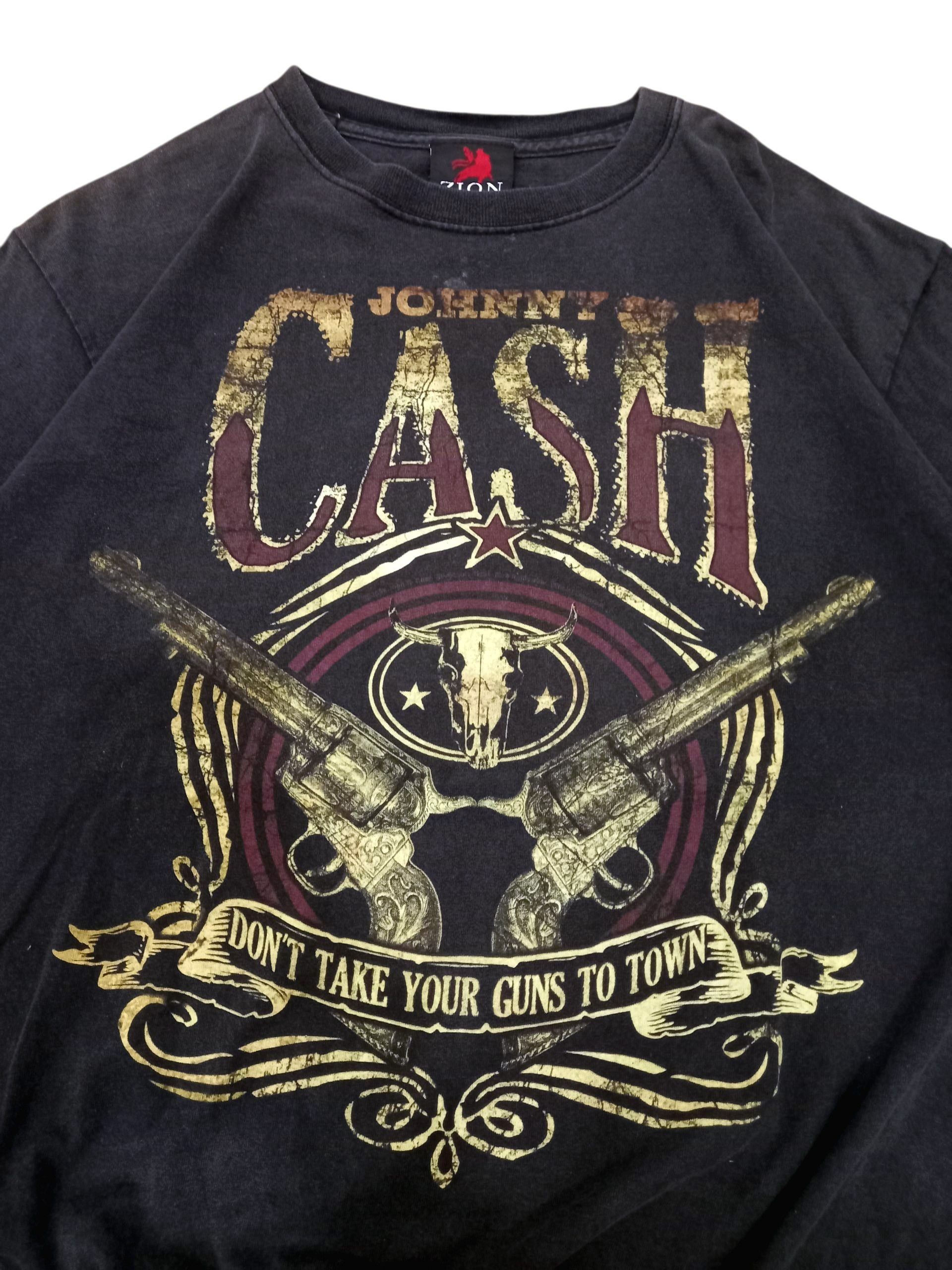 Zion Rootswear Vintage Johnny Cash Band Tee Size US L / EU 52-54 / 3 - 2 Thumbnail