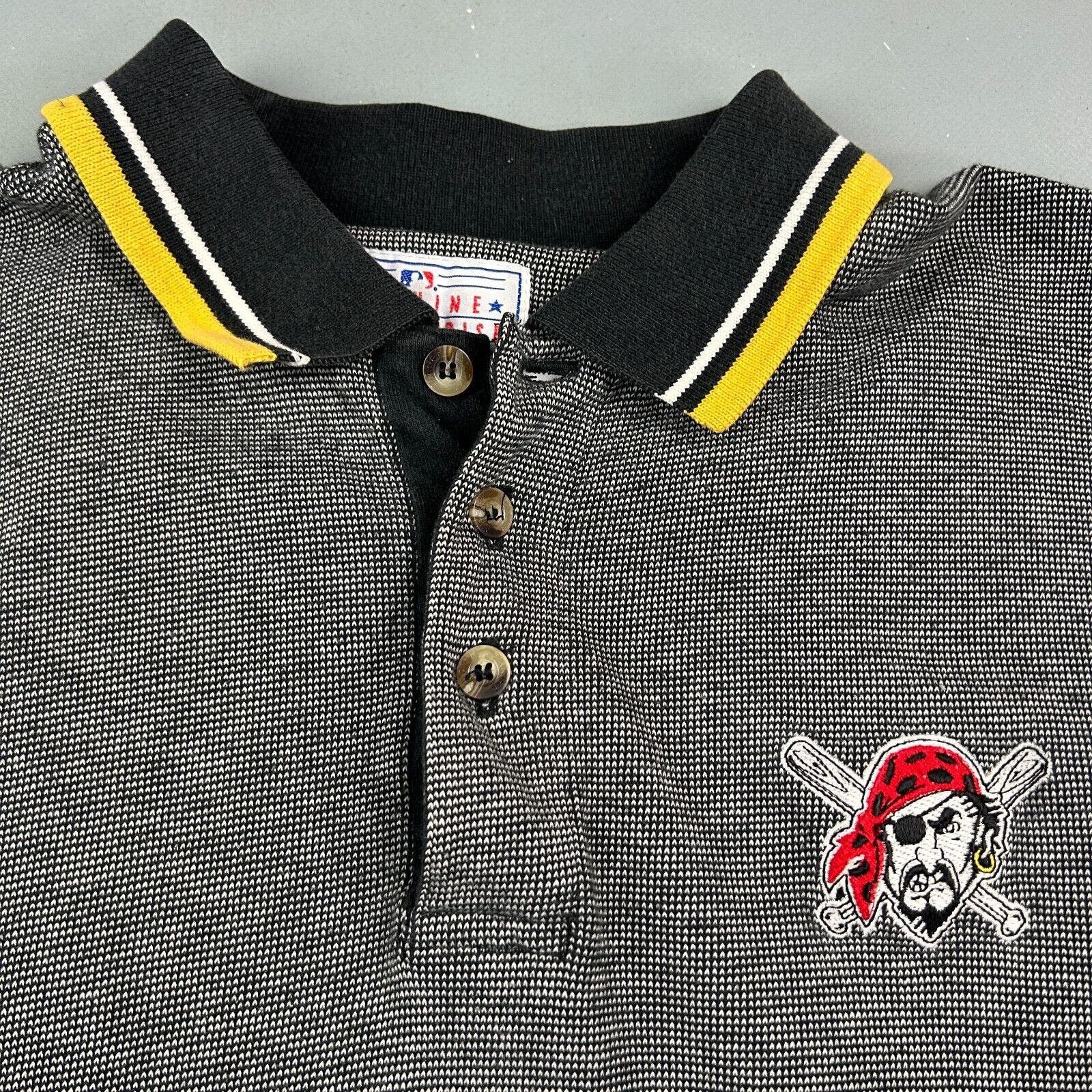 Starter VINTAGE 90s | Pittsburgh Pirates MLB Starter Polo Shirt sz M Size US M / EU 48-50 / 2 - 4 Thumbnail