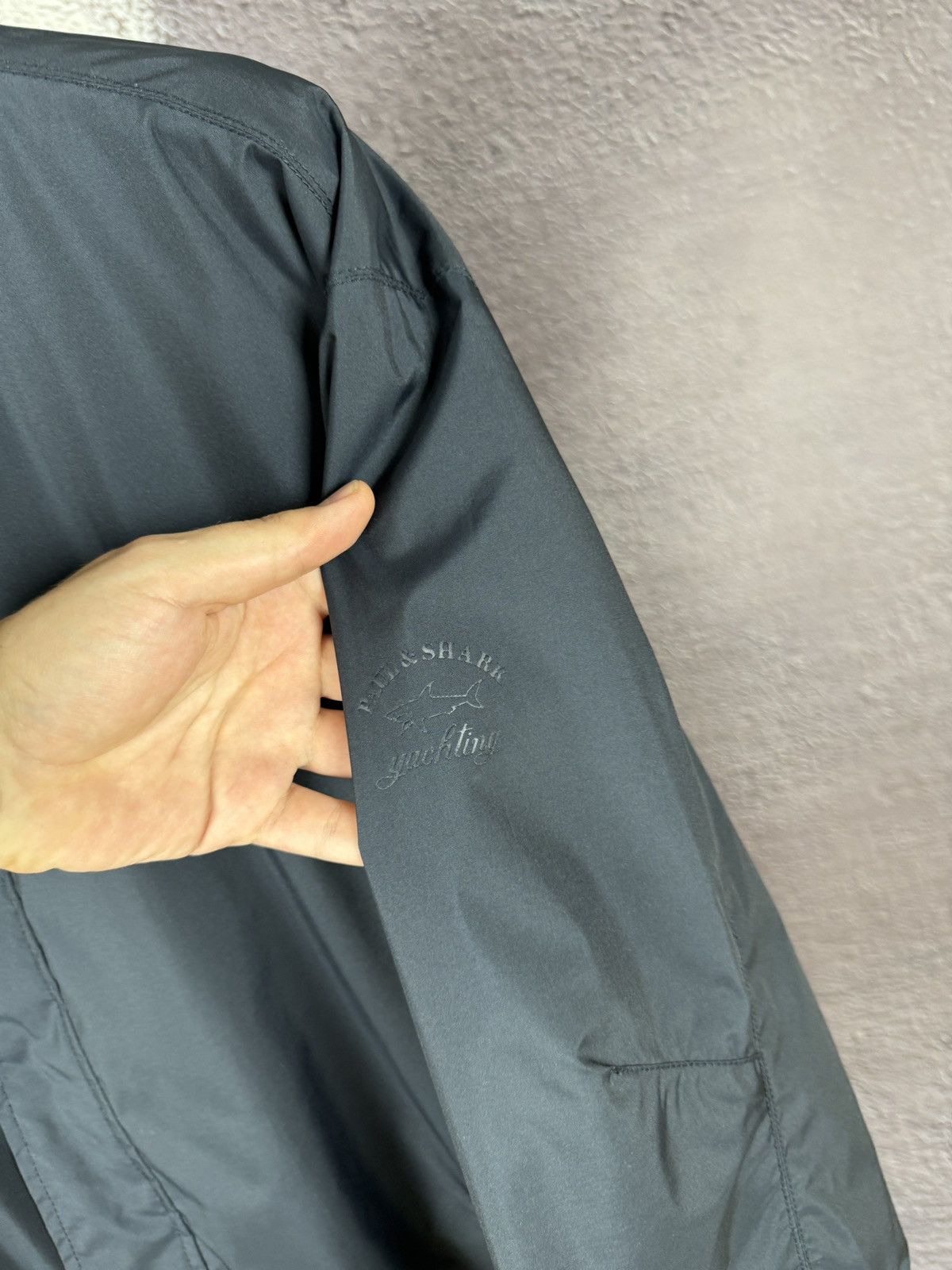 Paul & Shark Paul & Shark navy blue nylon jacket Size US XXL / EU 58 / 5 - 8 Thumbnail