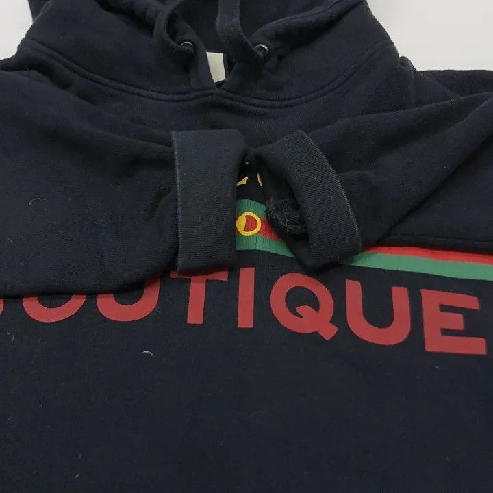 Gucci Gucci Gucci Black Printed Hoodie for Men and Women -2506 Size US L / EU 52-54 / 3 - 6 Thumbnail
