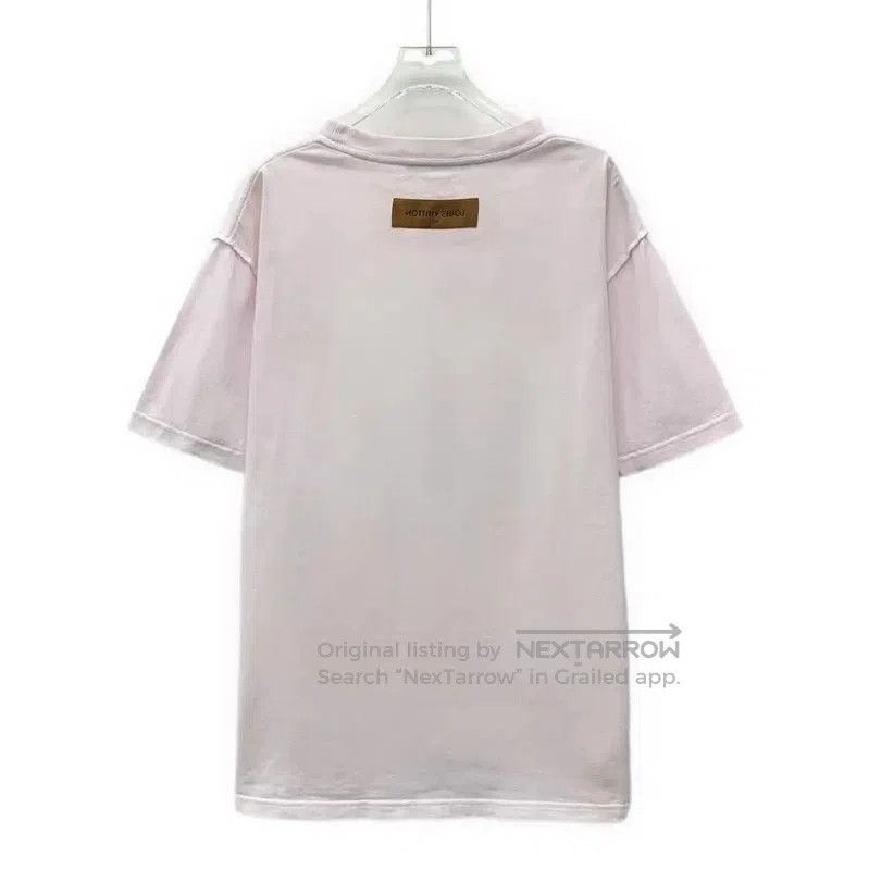 Louis Vuitton Louis Vuitton Pink Cotton Ladies T. Size L / US 10 / IT 46 - 2 Thumbnail
