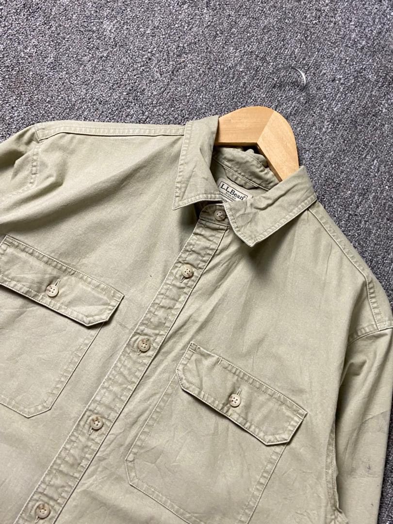 L.L. Bean L.L Bean Traditional Fit Button Up Shirt (182) Size US L / EU 52-54 / 3 - 7 Thumbnail