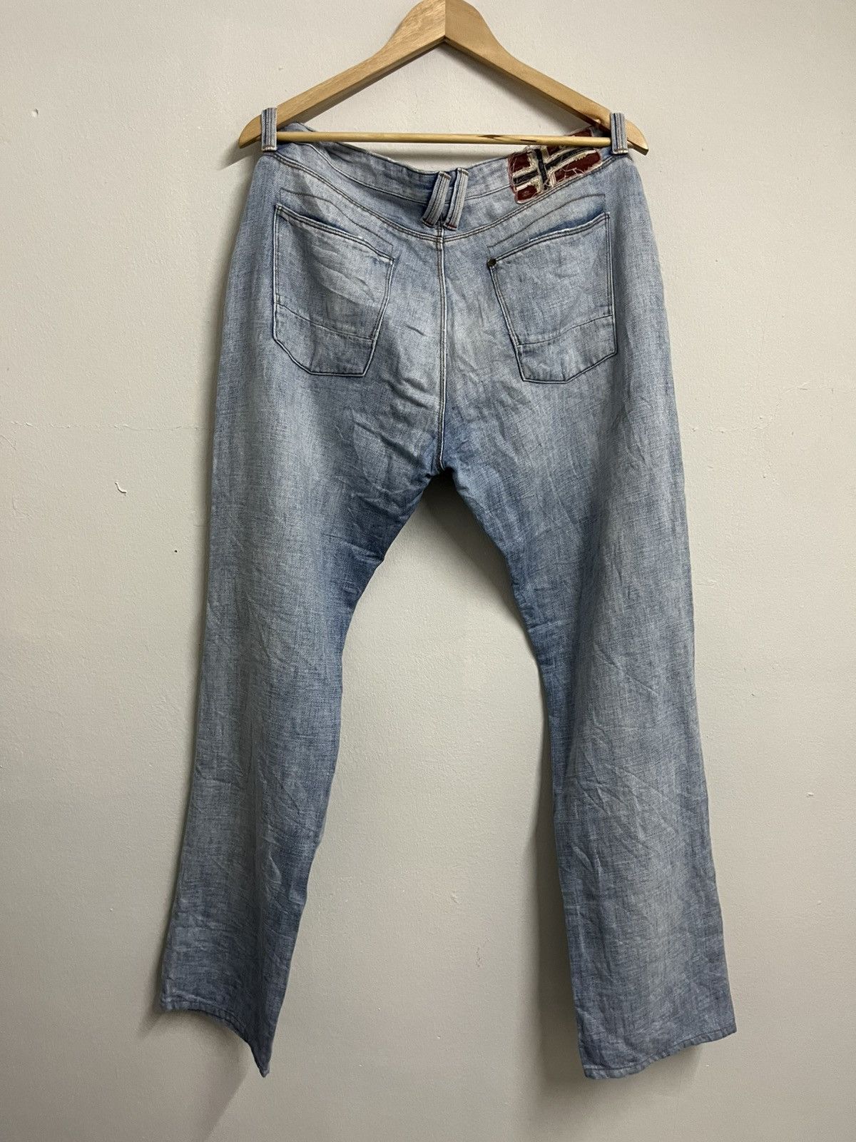 Napapijri 💥Napapijri Knee Pleated Jeans Size US 34 / EU 50 - 15 Thumbnail