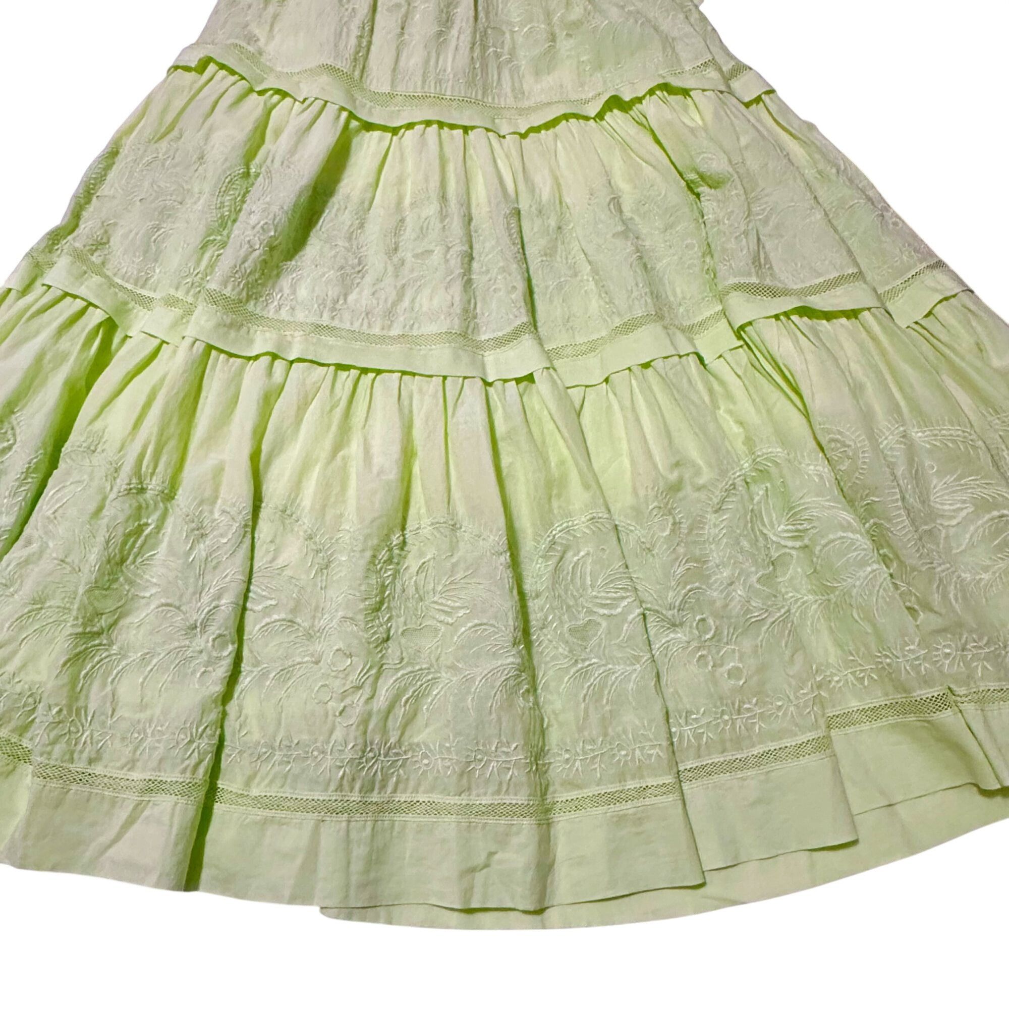 Ulla Johnson Ulla Johnson Julietta Broderie Anglaise Cotton Midi Dress, 4 Size S / US 4 / IT 40 - 6 Thumbnail