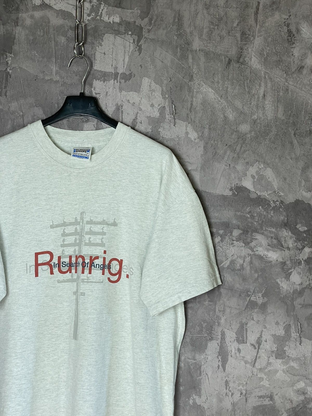 Band Tees × Vintage Vintage Runrig 1999 Screen Stars T-shirt Size US L / EU 52-54 / 3 - 3 Thumbnail