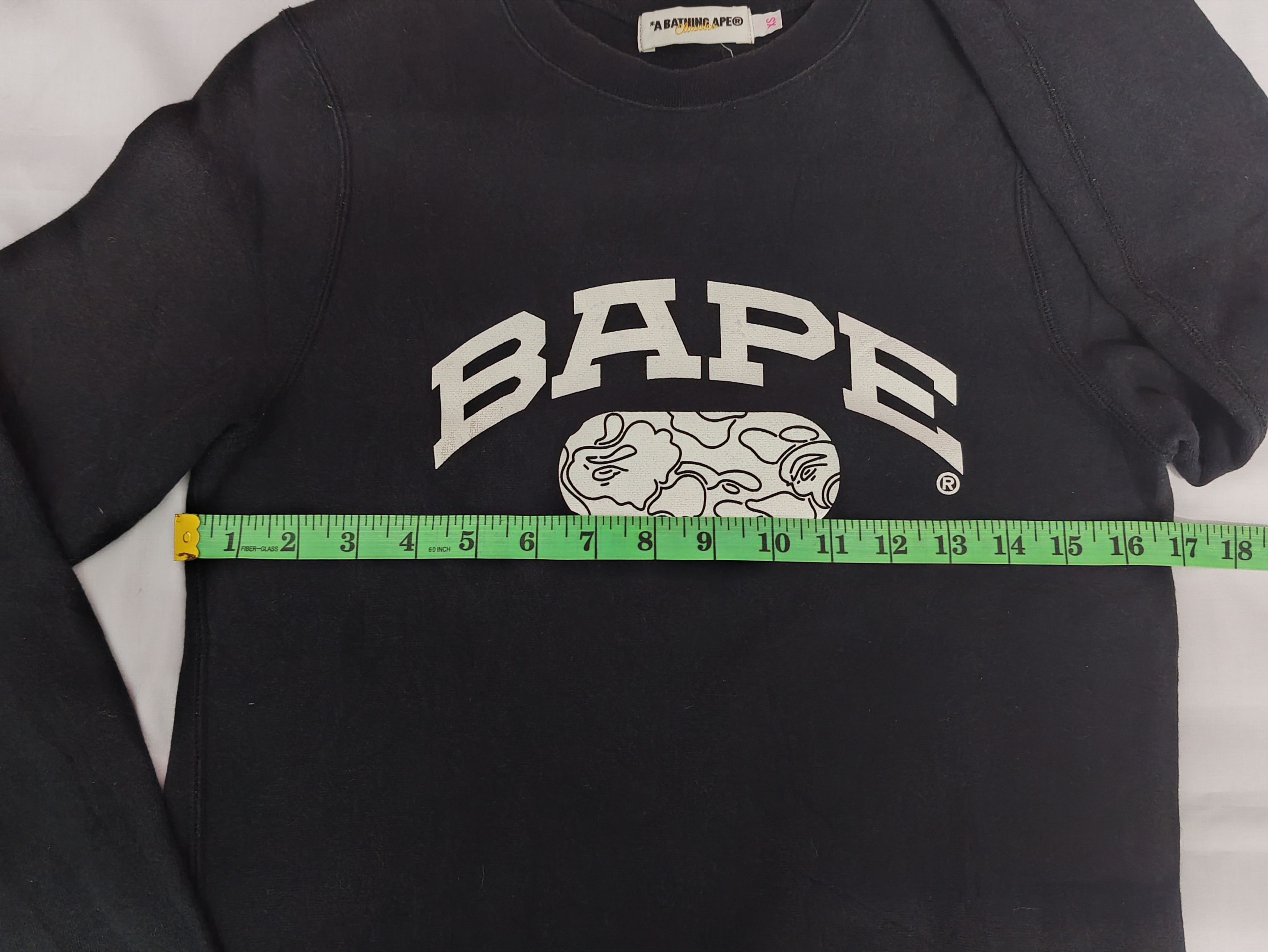Bape Bape A Bathing Ape Sweatshirt Spell Out Japan Designer Size XS / US 0-2 / IT 36-38 - 6 Thumbnail