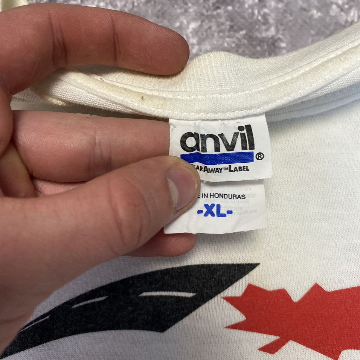 Honda Vintage Honda 2012 Canada racing Anvil tag tee Size US XL / EU 56 / 4 - 4 Thumbnail