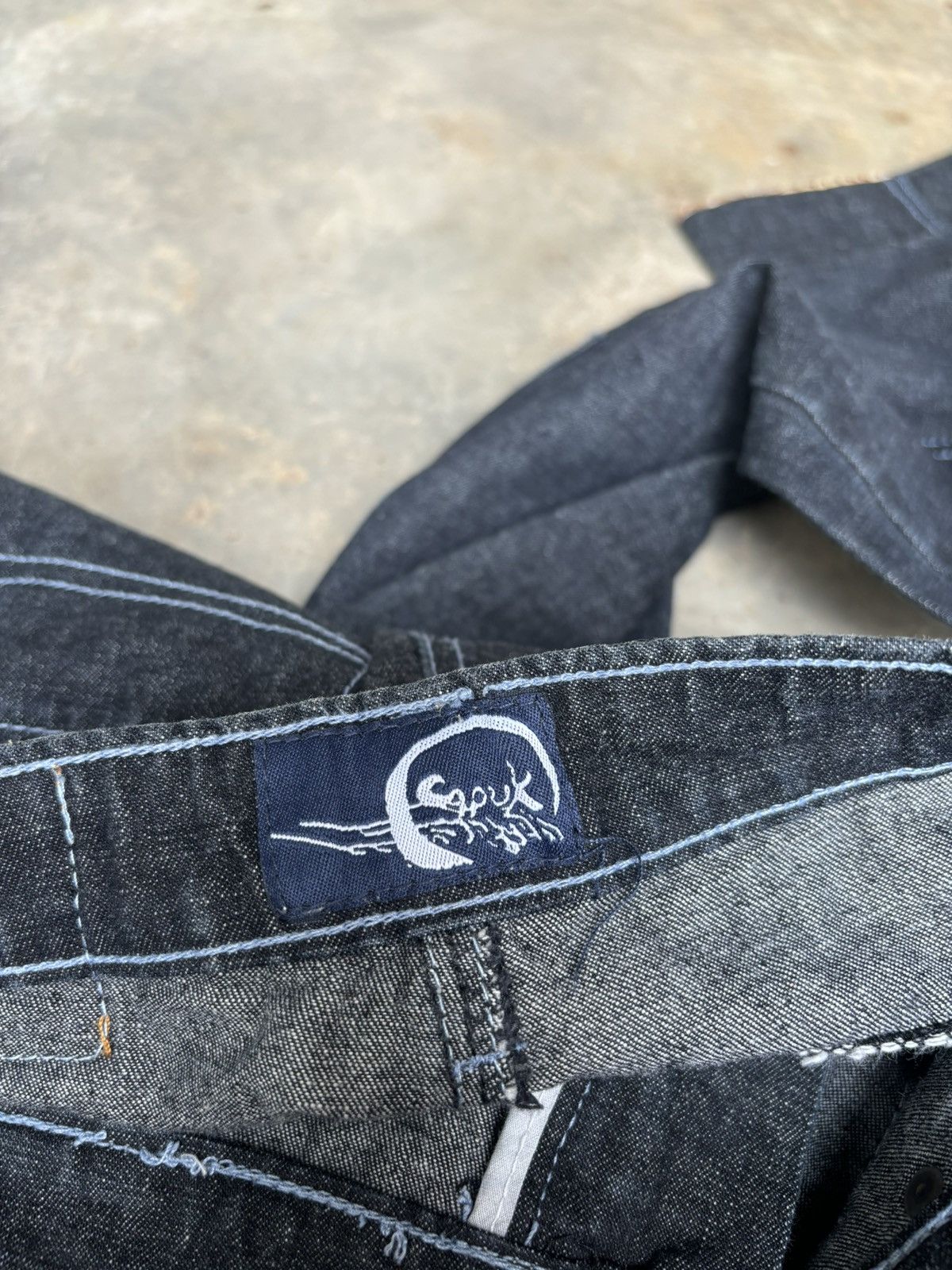 If Six Was Nine × Japanese Brand × Tornado Mart Flare Jeans Japanese Dragon Cargo Style Bootcut Size US 29 - 7 Thumbnail