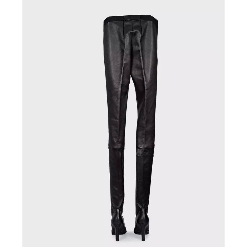 Tamara Mellon Tamara Mellon Black Leather Knee-High Boots - Size 39 Size US 8 / IT 38 - 4 Thumbnail