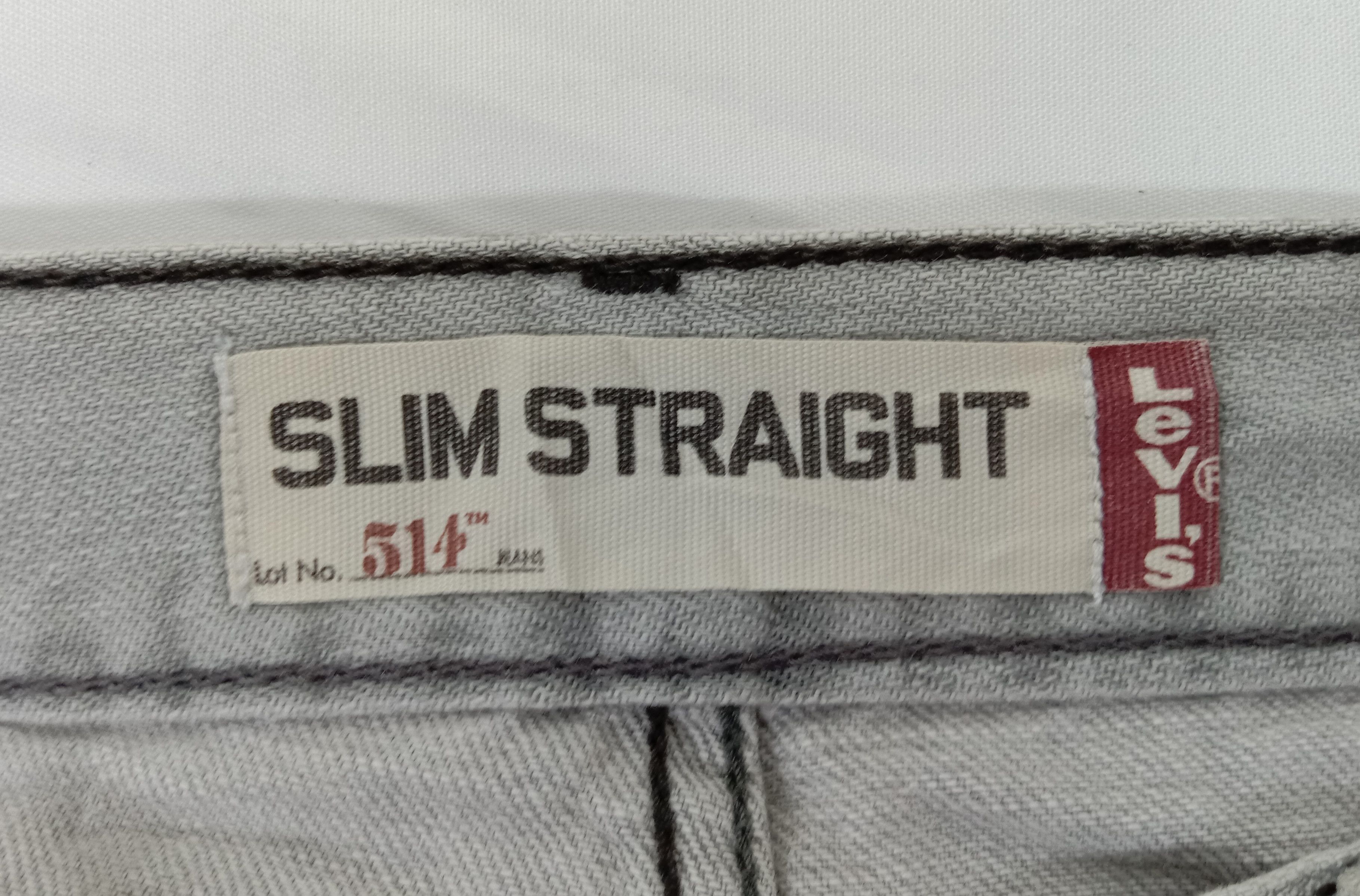 Levi's Vintage Levi’s 514 Jeans Slim Straight Distressed Denim Size US 30 / EU 46 - 10 Thumbnail