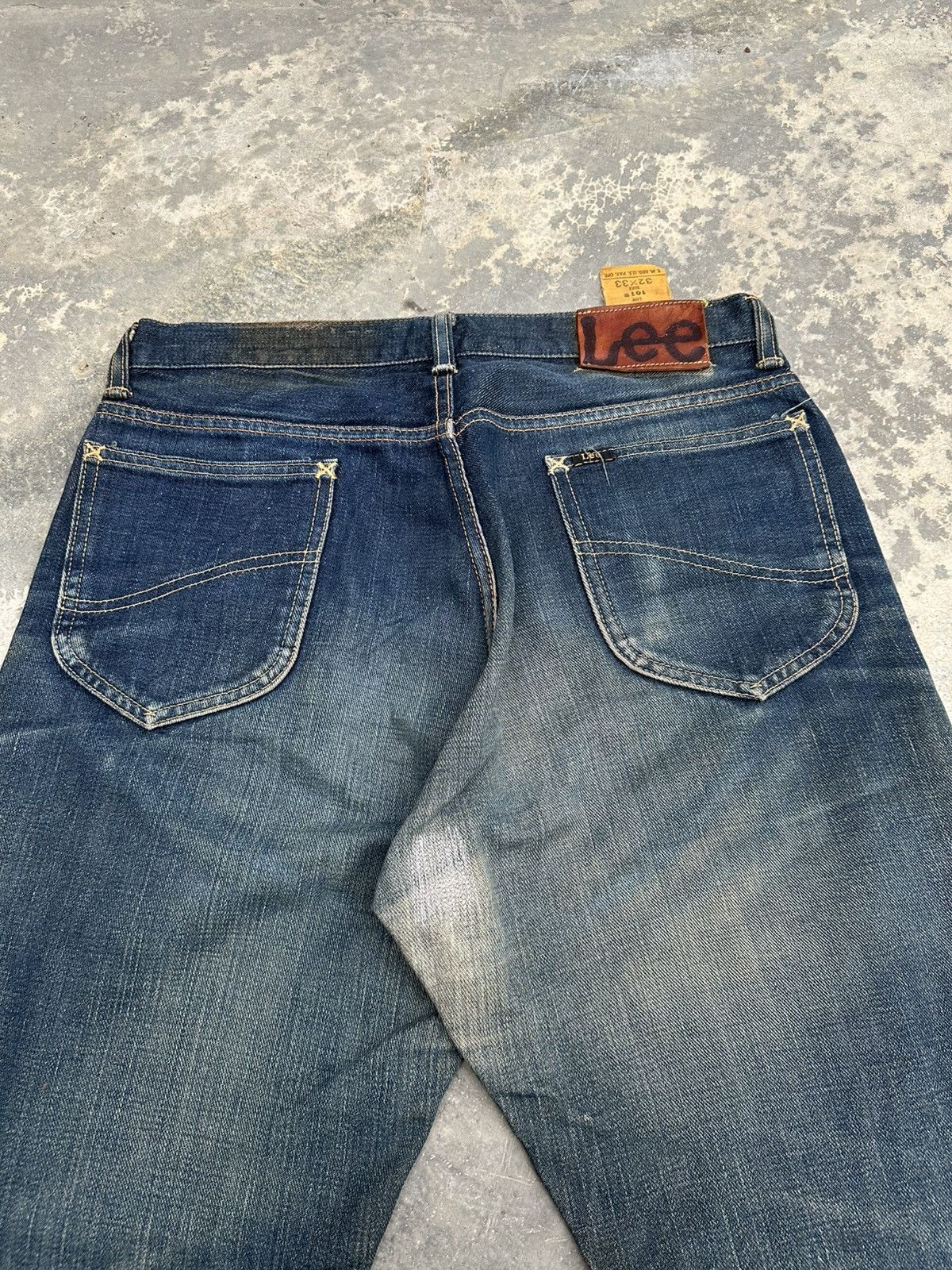 Lee Vintage Lee Lot 101 B Selvedge Denim Pant Size US 31 - 6 Thumbnail