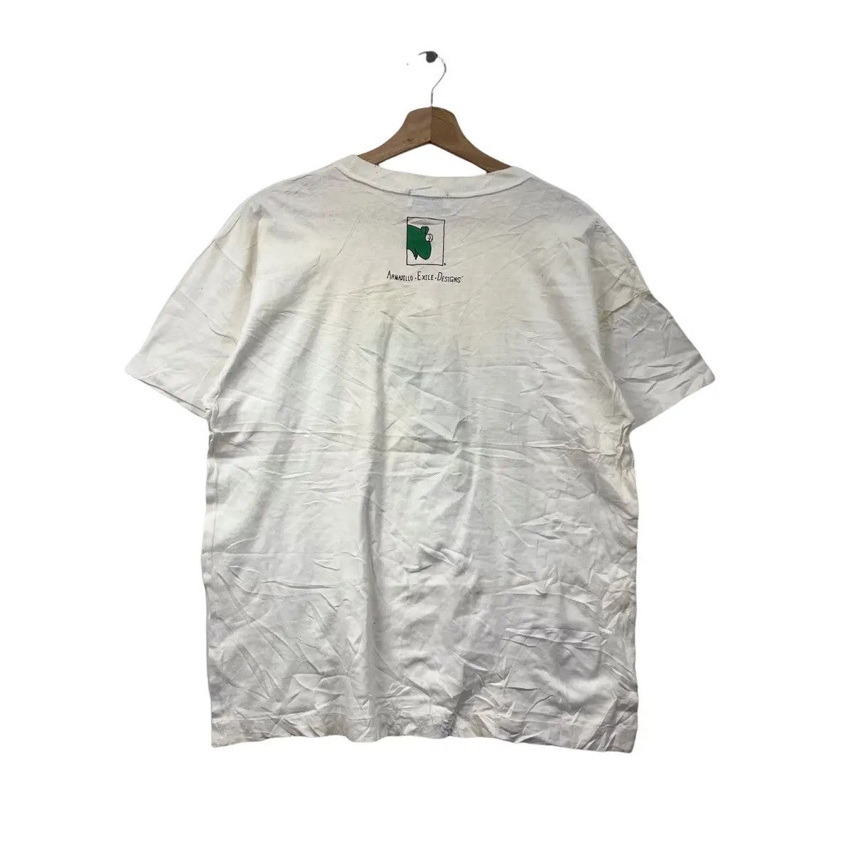 Vintage Vintage 1990 ARMADILLO EXILE DESIGNS Golf Painting Tee Shirt Size US M / EU 48-50 / 2 - 2 Thumbnail