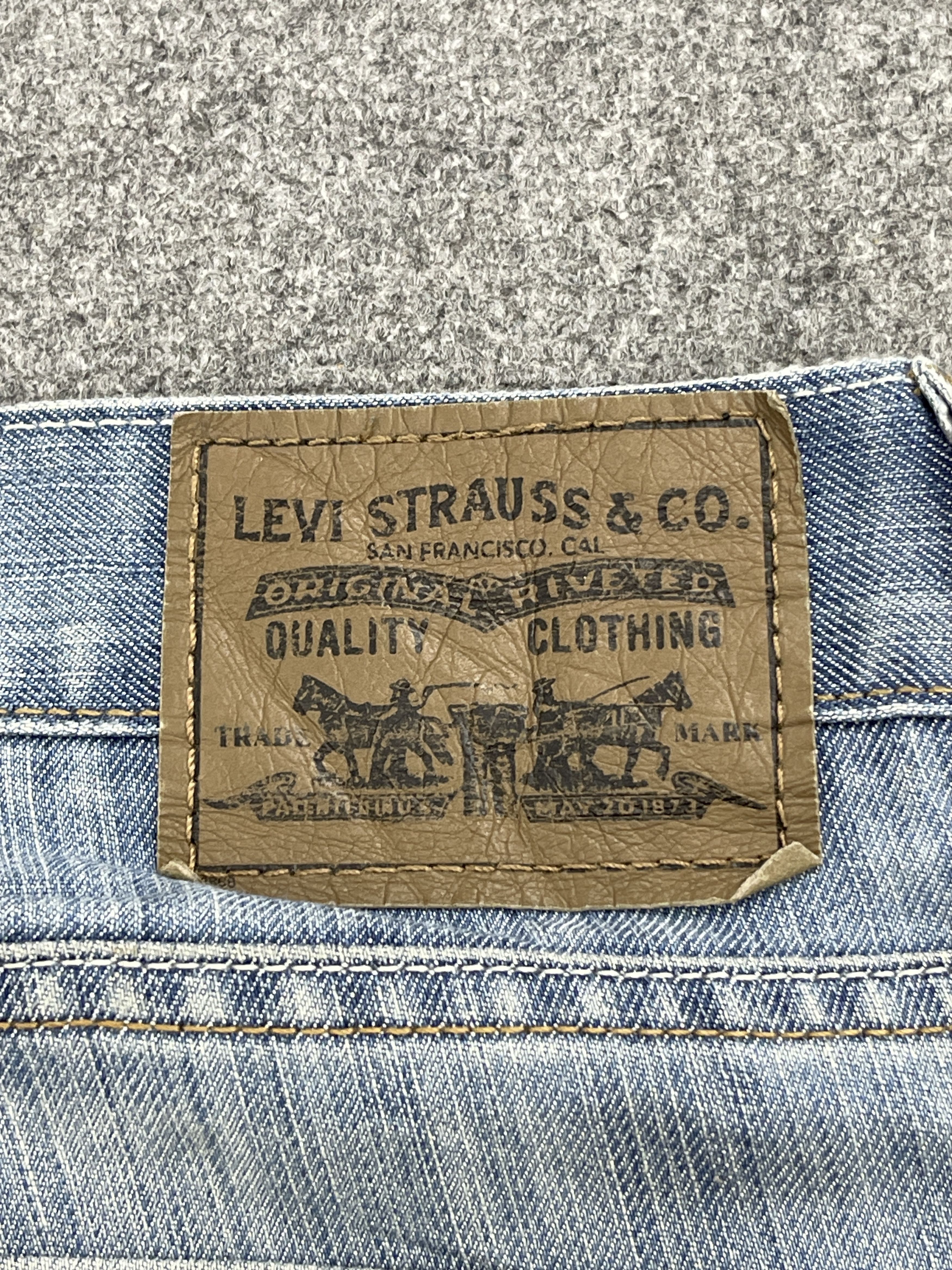 Levi's × Vintage Vintage Levis 511 Faded Blue Jeans DP2486 Size US 36 / EU 52 - 5 Thumbnail