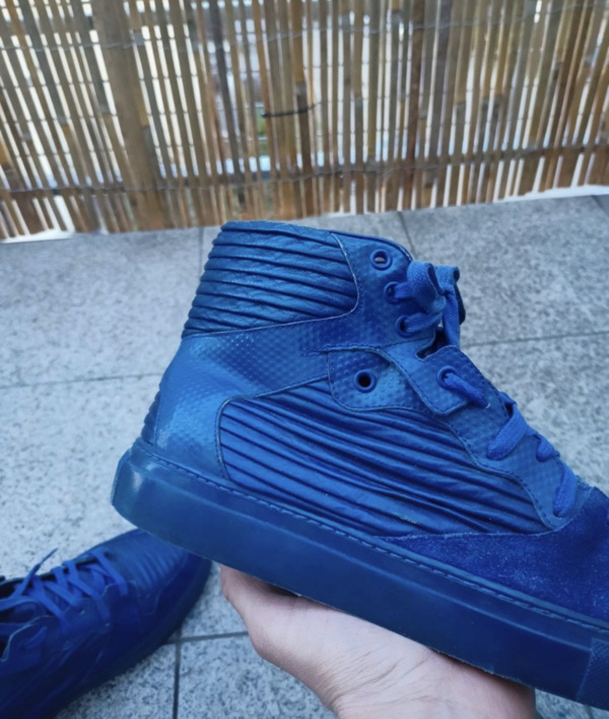 Balenciaga Balenciaga pleated high monochromes violet rare vintage Size US 7 / EU 40 - 6 Thumbnail