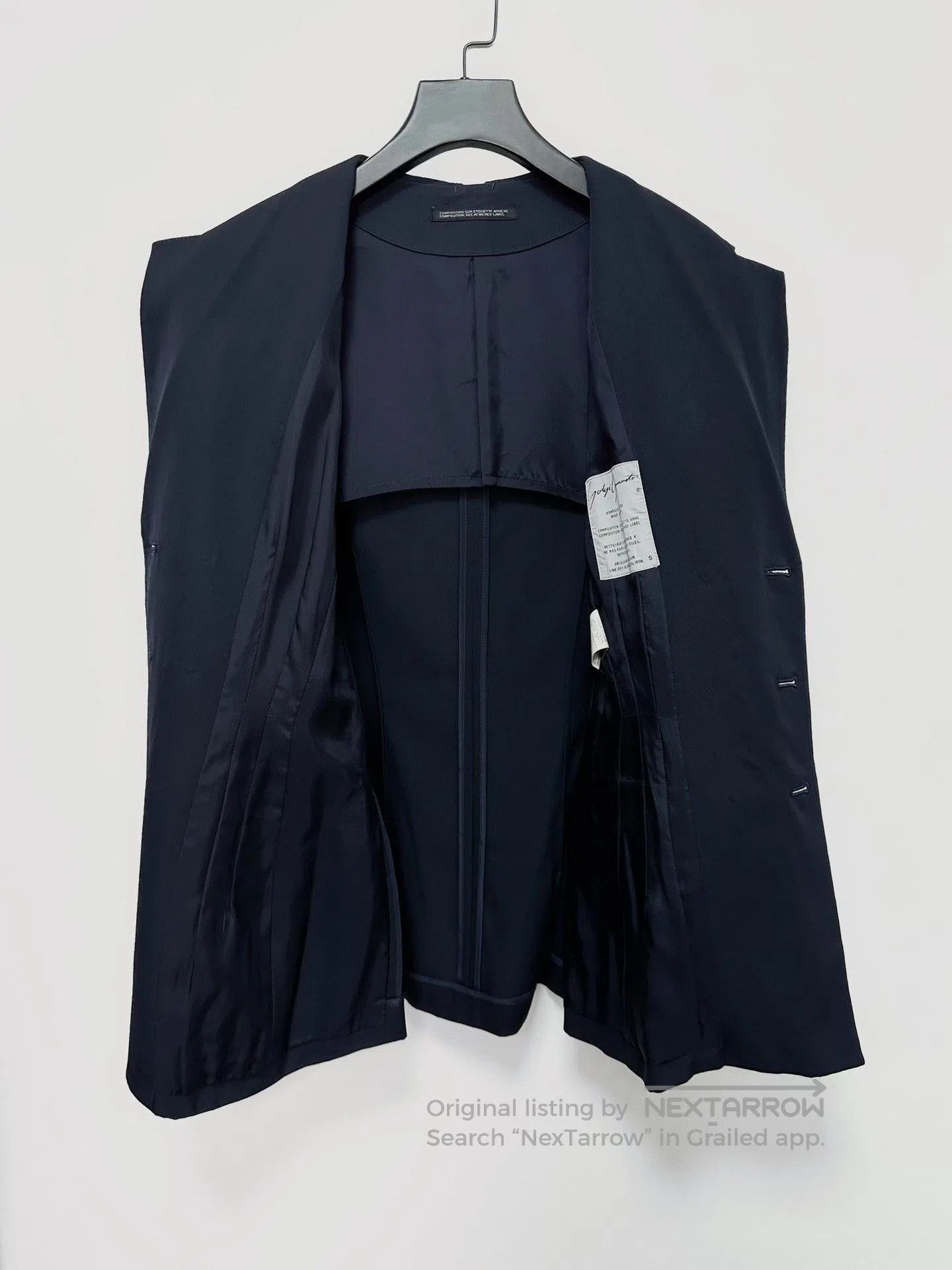 Yohji Yamamoto Yohji Yamamoto 80s Deconstructed Jacket. Size US S / EU 44-46 / 1 - 3 Thumbnail