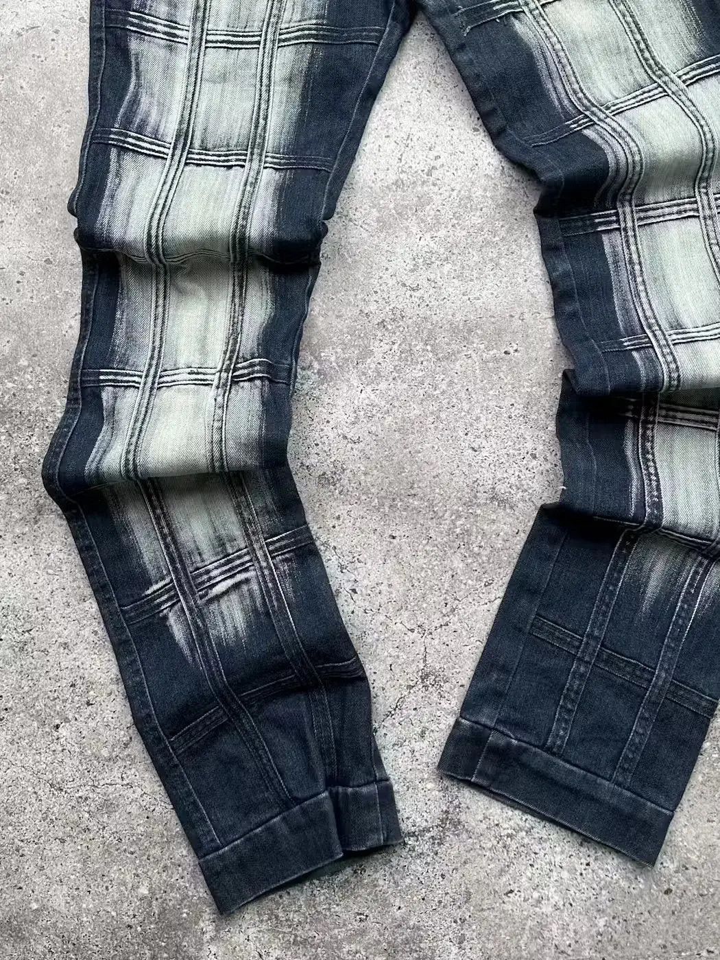Japanese Brand Vintage Faded Skinny Jeans C413(V431) Size 27" / US 4 / IT 40 - 3 Thumbnail