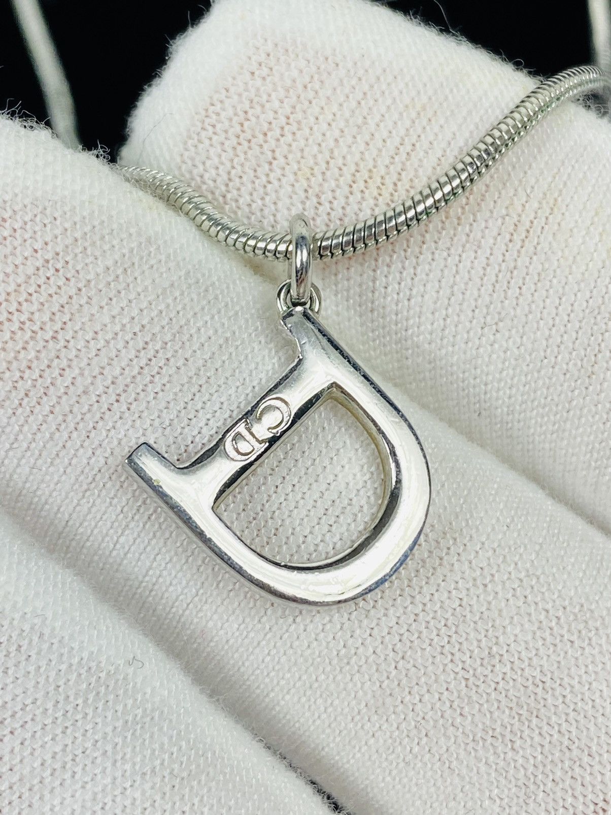 Dior Dior D Necklace Size ONE SIZE - 2 Thumbnail