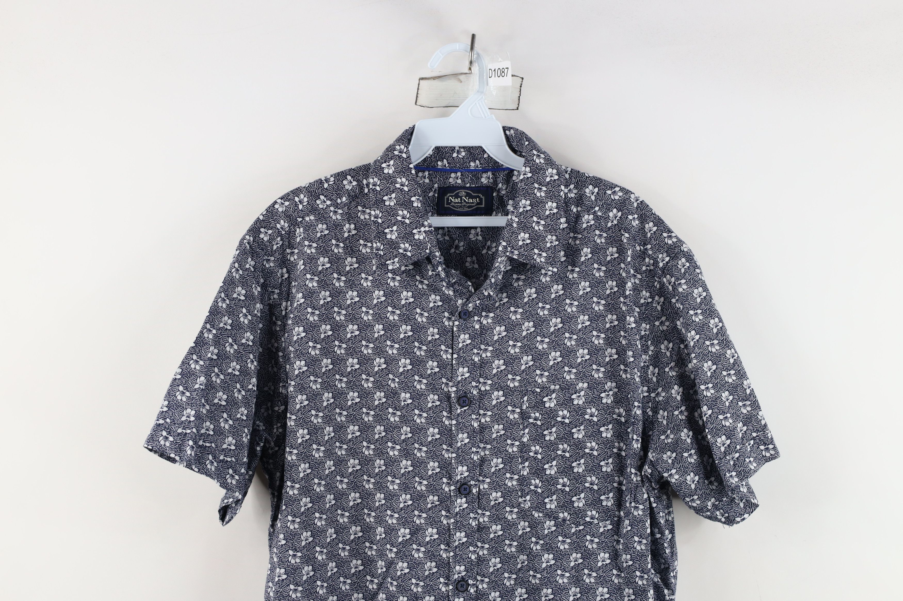 Nat Nast × Vintage Nat Nast Luxury Originals Print Short Sleeve Button Shirt Size US L / EU 52-54 / 3 - 2 Thumbnail