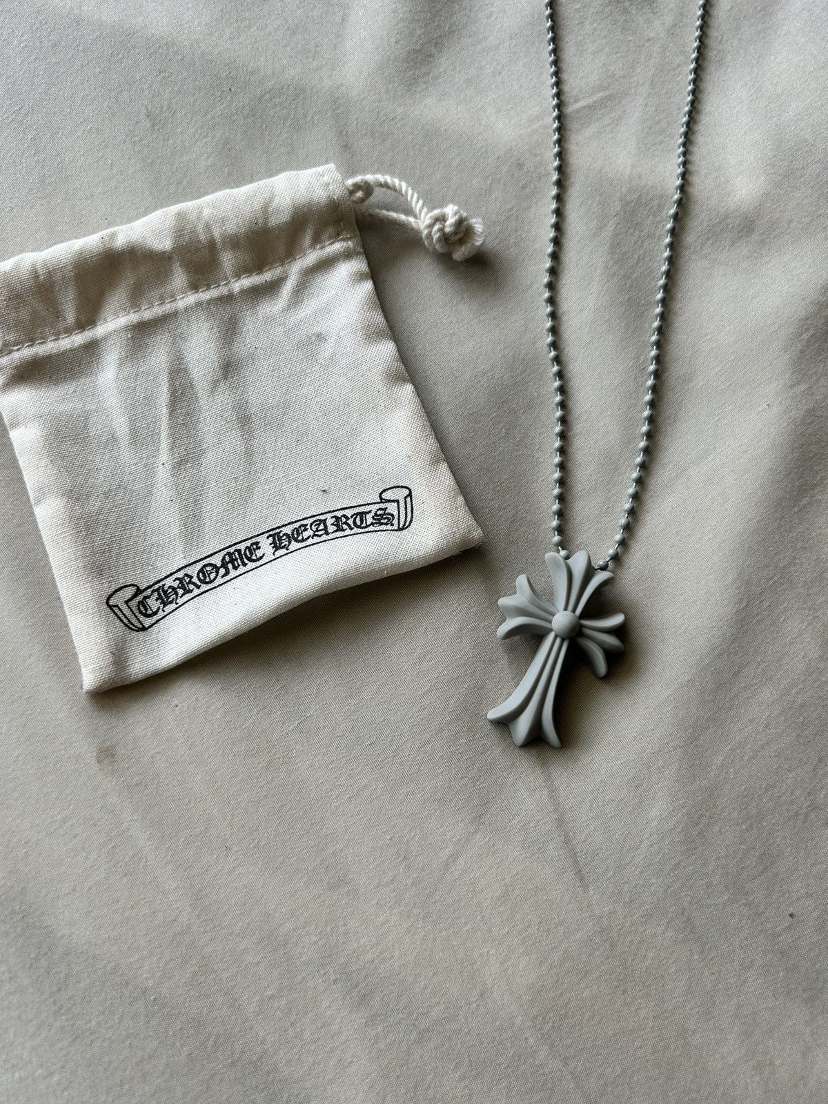 大人気◆送料込！【Chrome Hearts】Silichrome CH Heart Pendant 