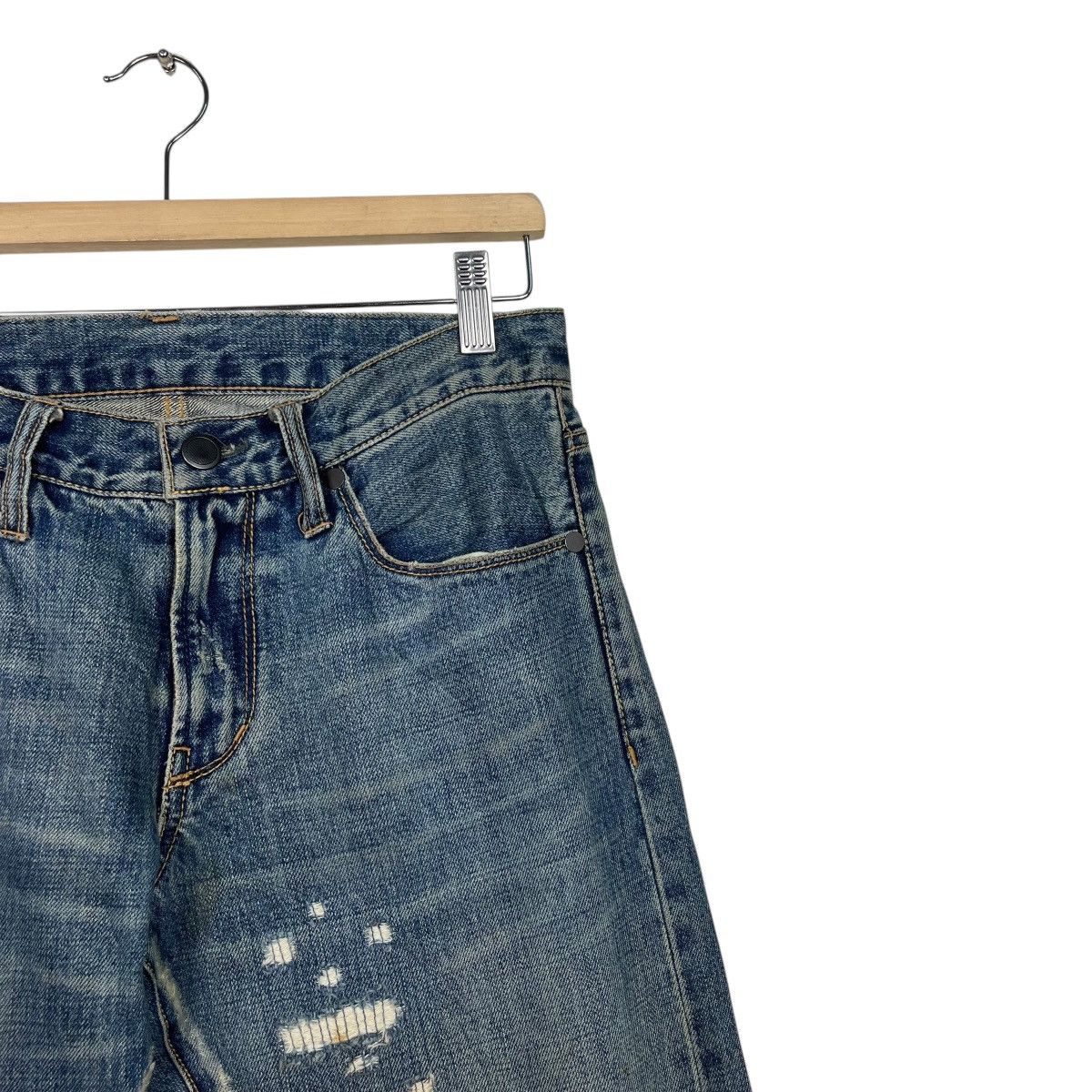 Japanese Brand Vintage Japanese Designer Workwear Denim Jeans Size US 30 / EU 46 - 4 Thumbnail