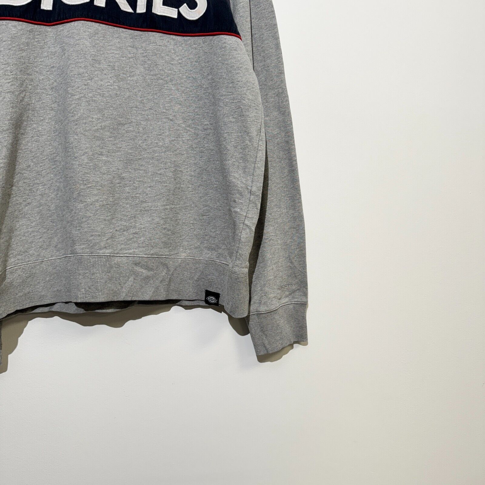 Dickies × Vintage Dickies Unisex Gray Cotton Crewneck Size L Center Logo Size US L / EU 52-54 / 3 - 6 Thumbnail