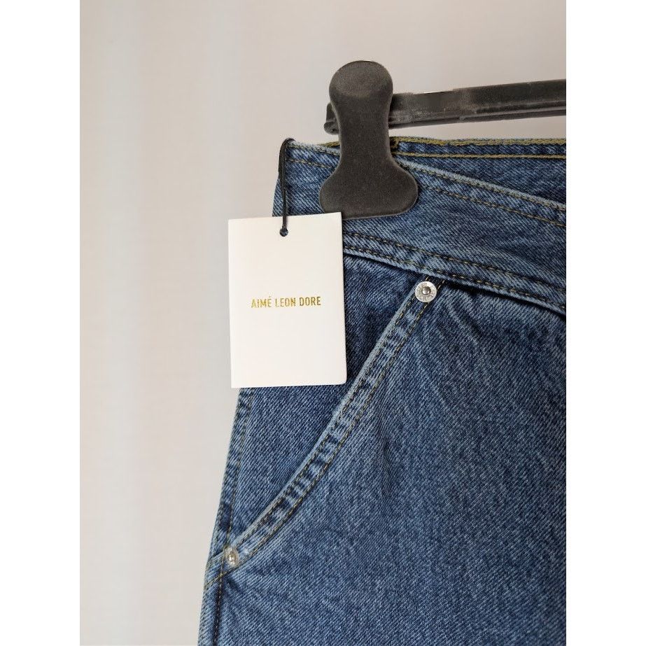 Aime Leon Dore o1rshd1 Denim Carpenter Pants in Mid Wash Size US 36 / EU 52 - 6 Thumbnail