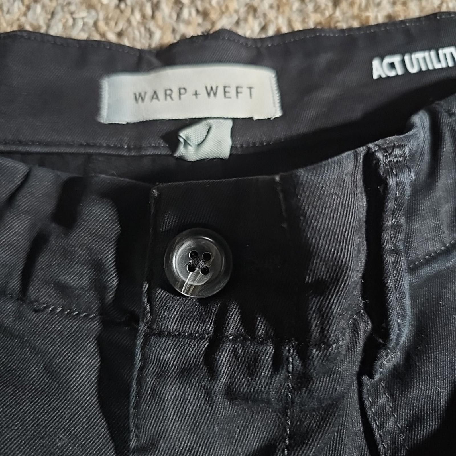 Warpweft Company Warp + Weft 33 Black Act Utility Waco Regional Shorts Size US 33 - 2 Thumbnail