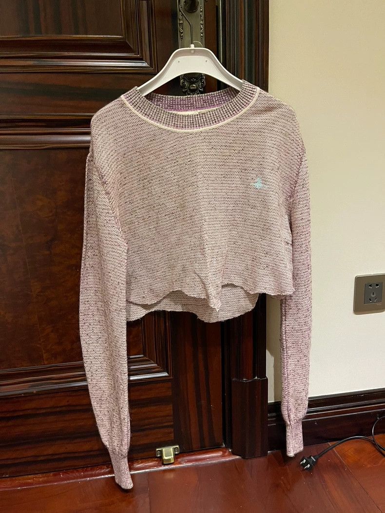 Vivienne Westwood vivienne westwood Short Marine wool sweater from 2012 autu Size XS / US 0-2 / IT 36-38 - 2 Thumbnail