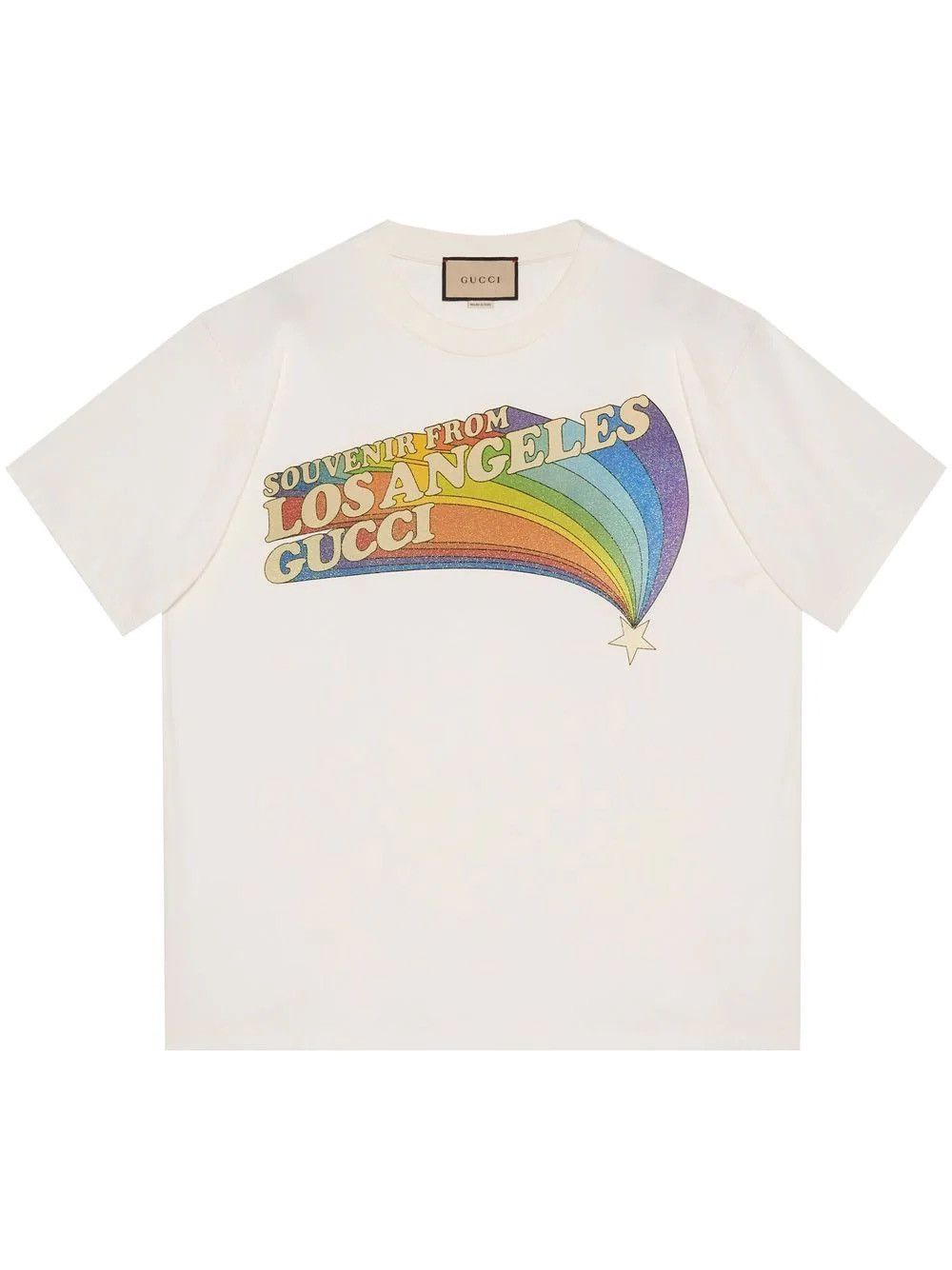 image of Gucci Souvenir From Los Angeles-Print T-Shirt Size M, Men's