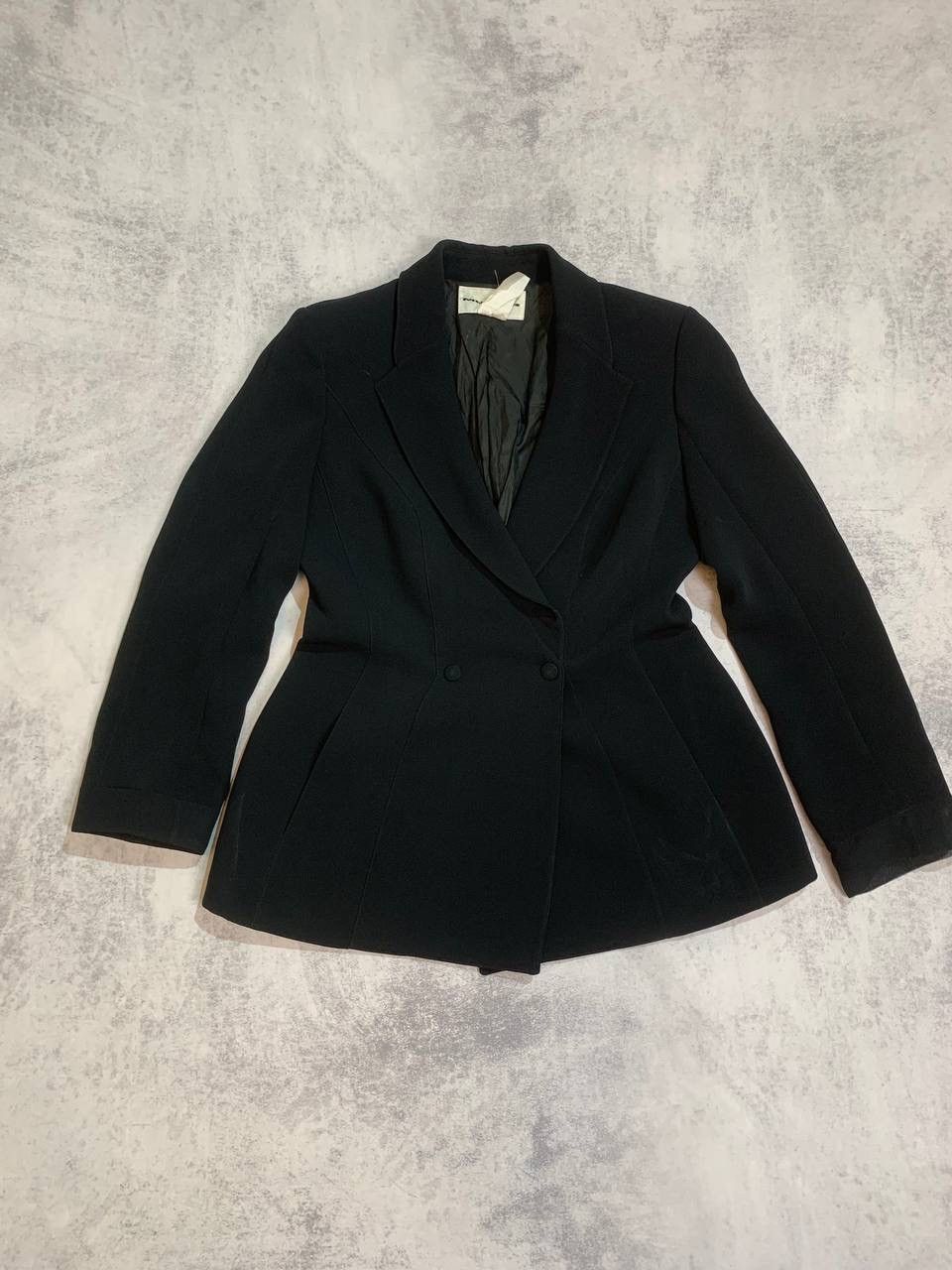 Thierry Mugler 2000 Thierry Mugler CLASSIC black design blazer 42 Size M / US 6-8 / IT 42-44 - 1 Thumbnail