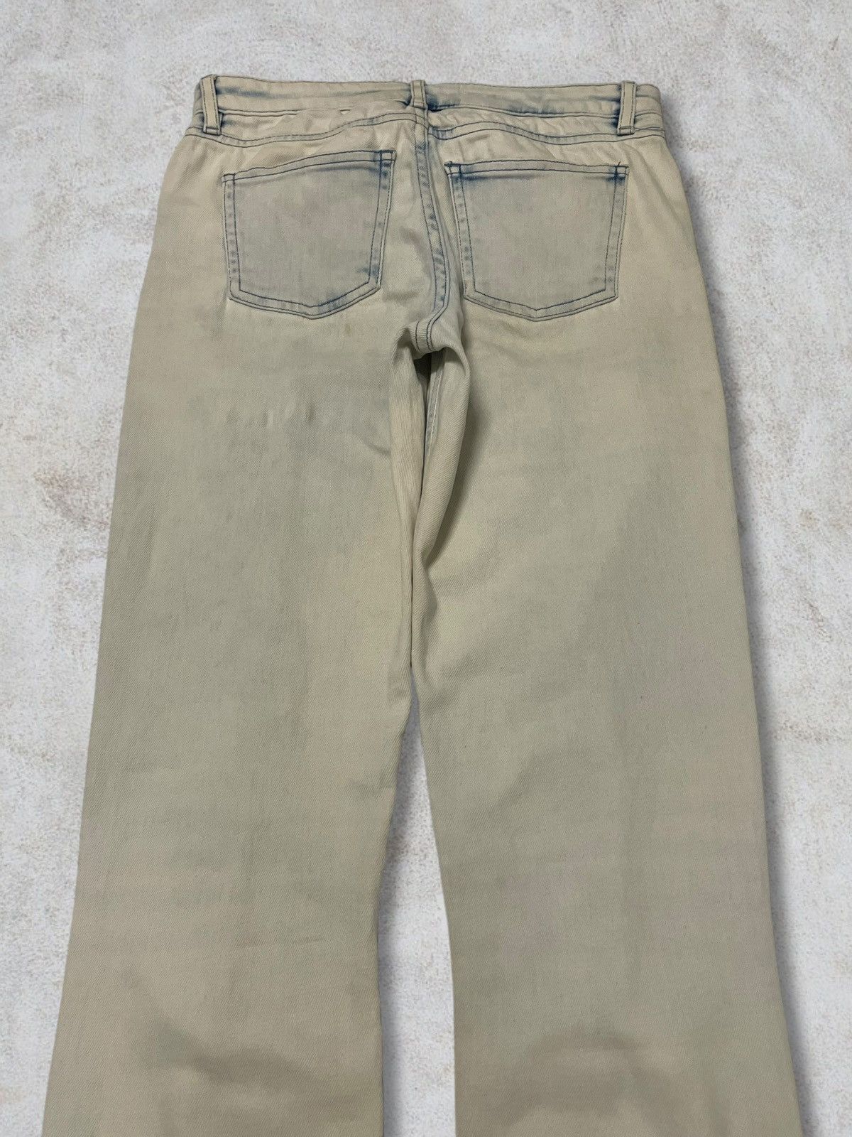 Acne Studios Acne Studios Bleached MudWash Distressed Slim Designer Jeans Size 27" / US 4 / IT 40 - 11 Thumbnail