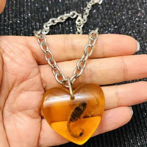 Japanese Brand Handmade The Super Sick Taxidermy Scorpion Necklace Choker Size ONE SIZE - 3 Thumbnail