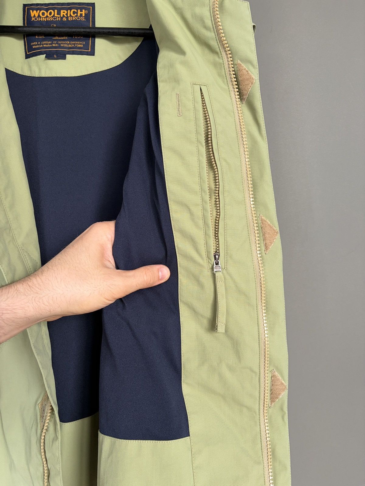 Woolrich Woolen Mills Woolrich Green Multicpocket Cargo Vest Size US L / EU 52-54 / 3 - 15 Thumbnail
