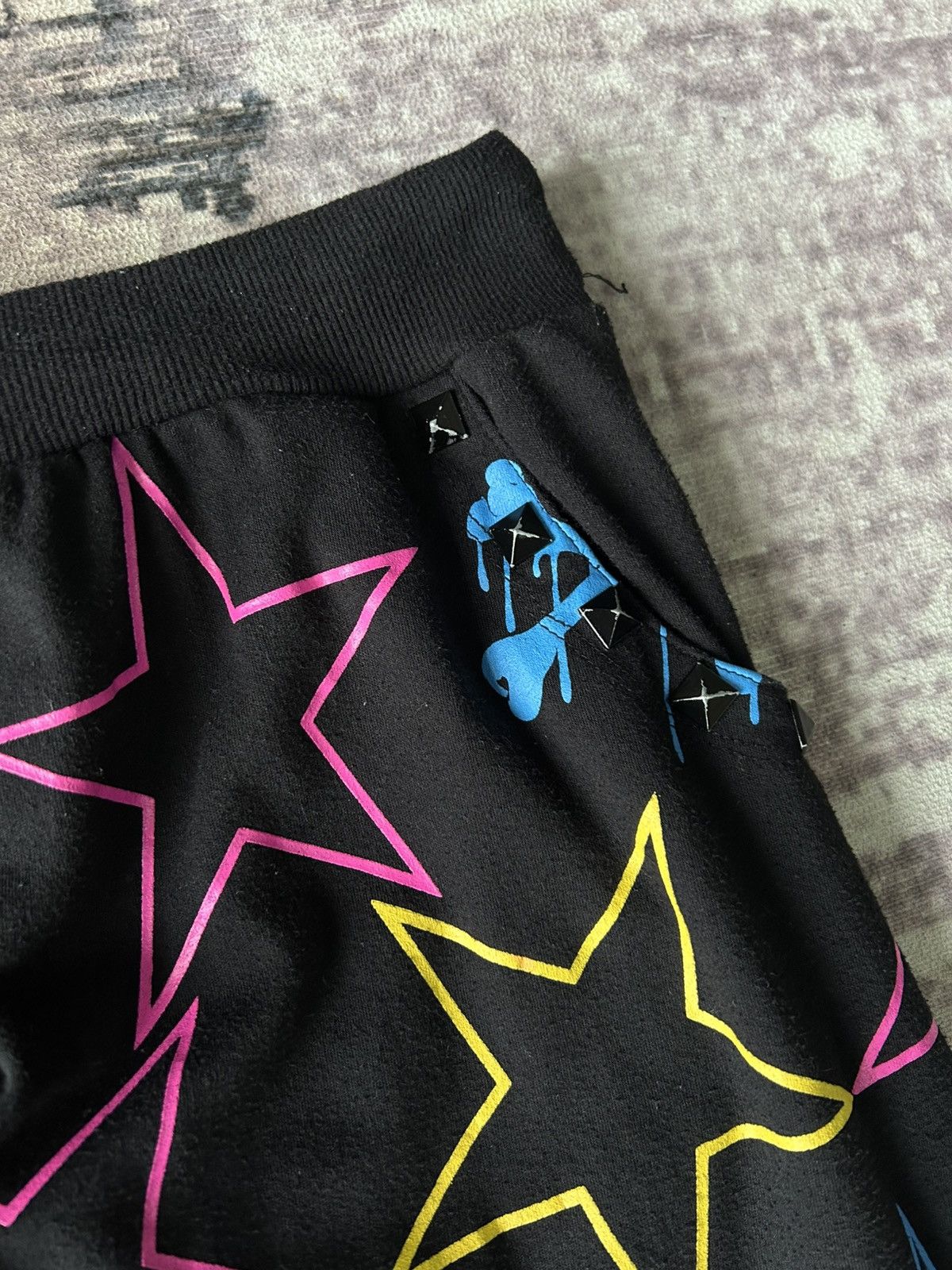 If Six Was Nine SuperLovers Big Star Punk Pants Size US 34 / EU 50 - 8 Thumbnail
