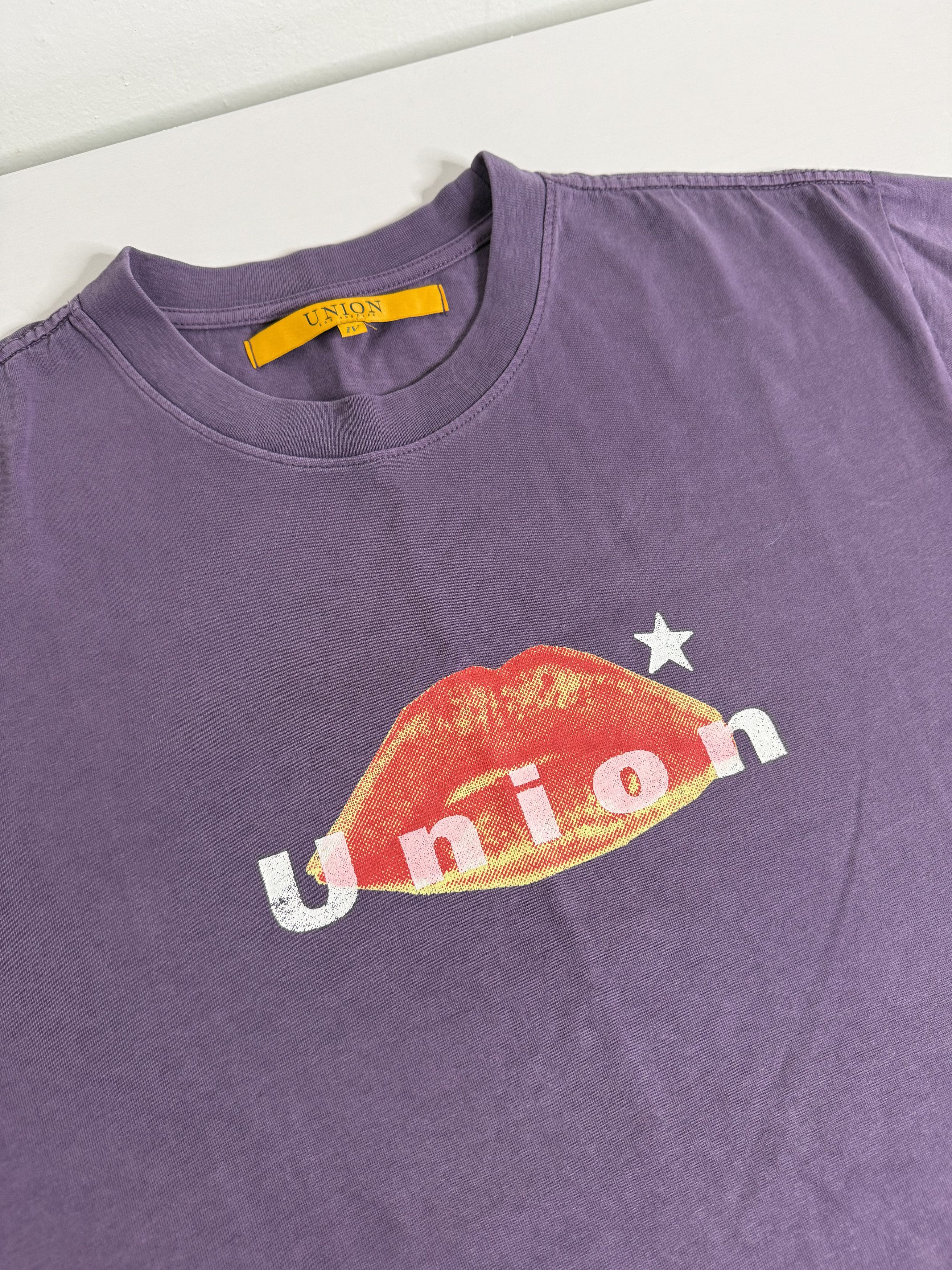 Union LA Union LA Lips Tee Purple Size US XL / EU 56 / 4 - 4 Thumbnail