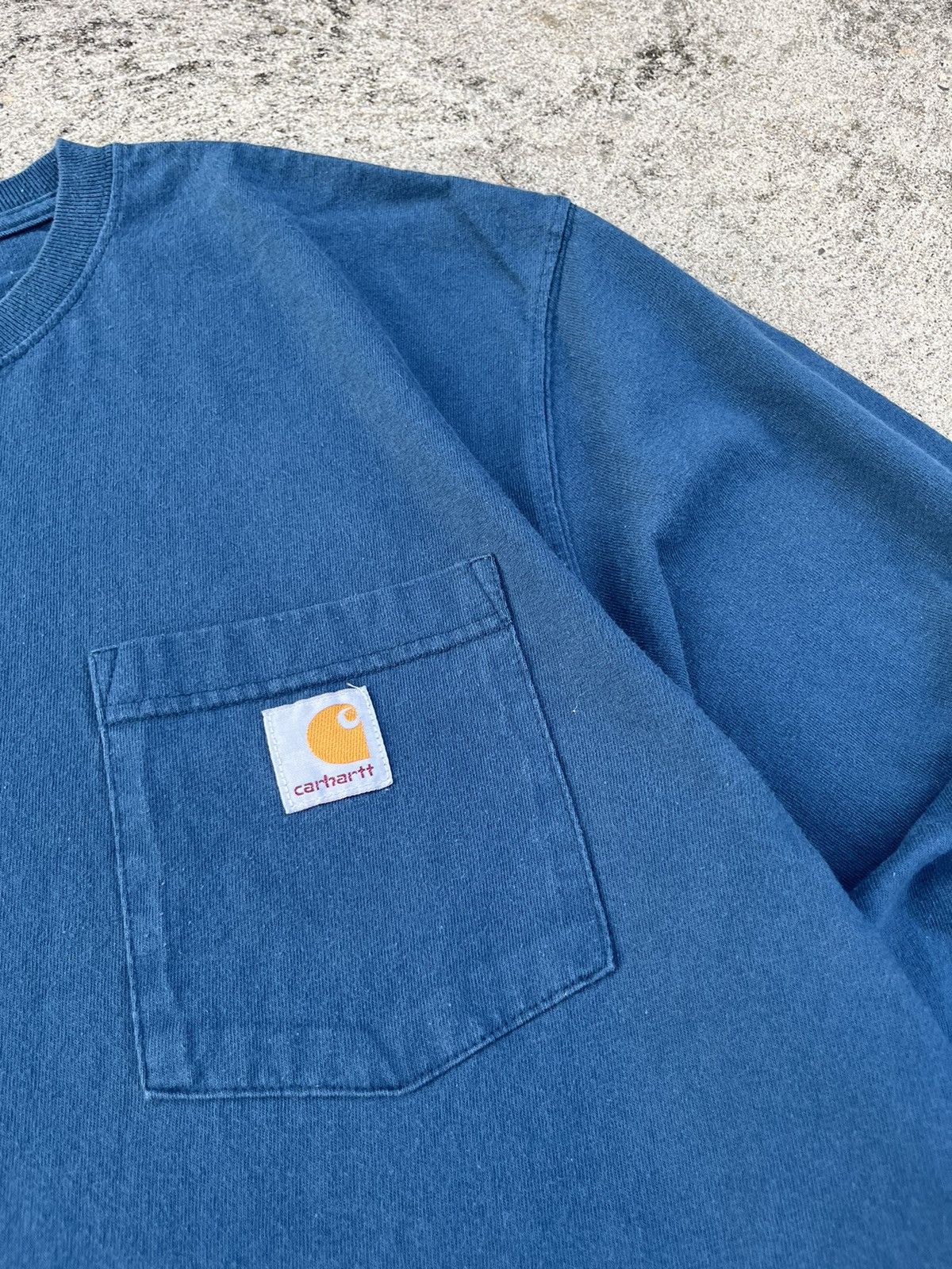 Carhartt Vintage Y2K Carhartt Work Long Sleeve T-Shirt Original Fit Size US L / EU 52-54 / 3 - 5 Thumbnail