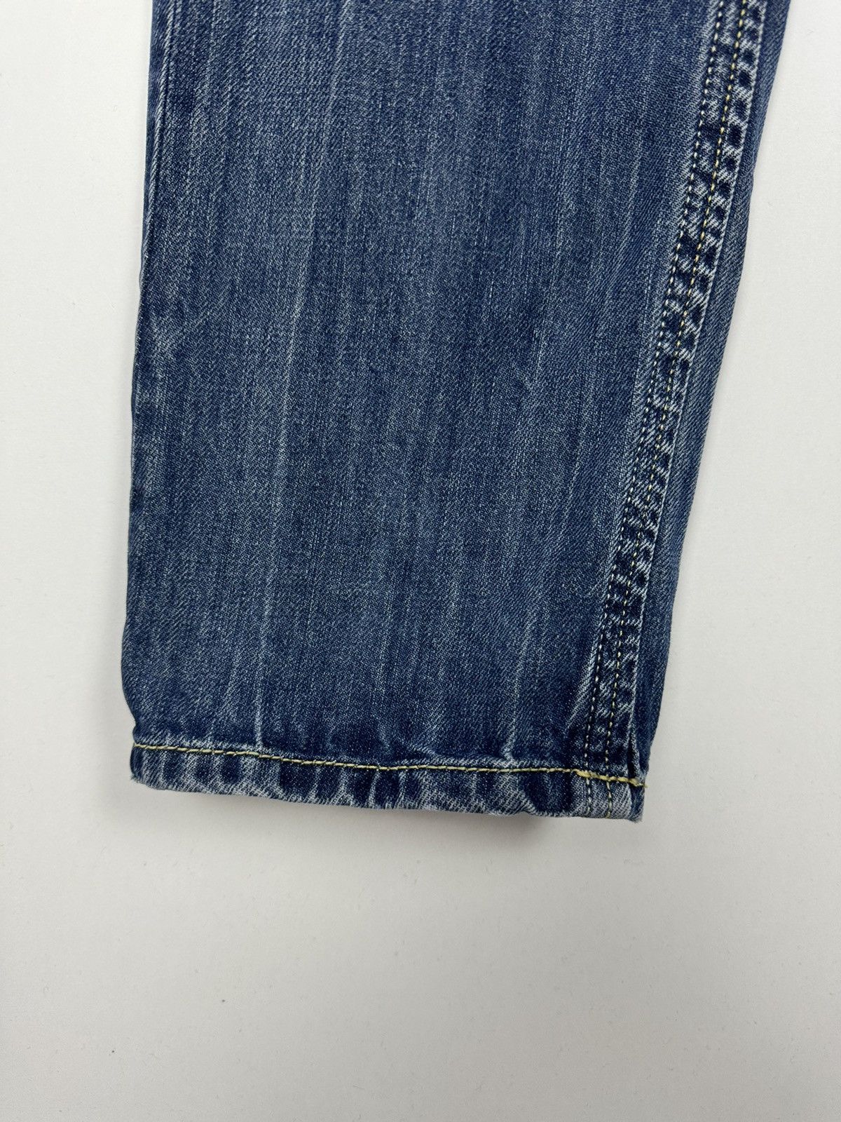 Diesel Crazy Vintage Y2K Diesel Thavar Skinny Destroyed Denim Jeans Size US 31 - 12 Thumbnail