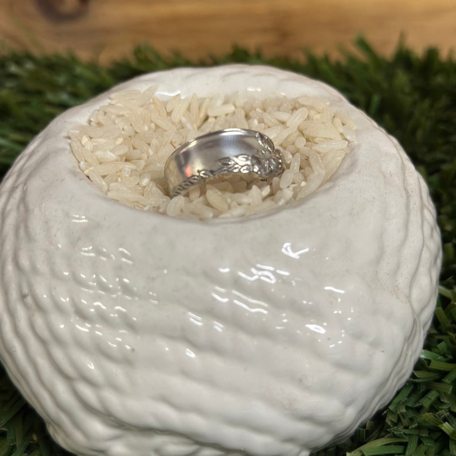 Handmade Floral Ring size 9 Size ONE SIZE - 6 Thumbnail